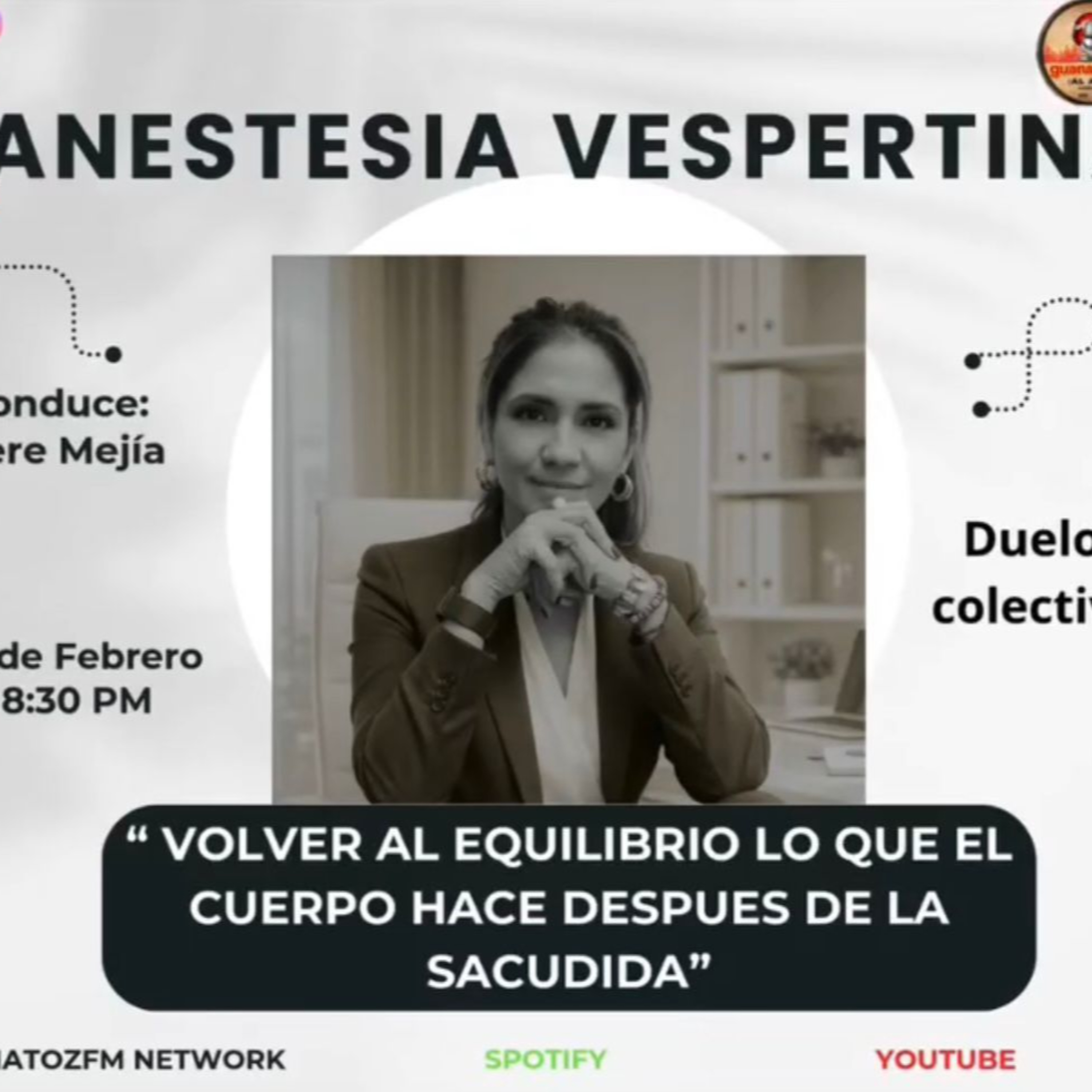 Anestesia Vespertina 27 De Febrero 2026 episode artwork