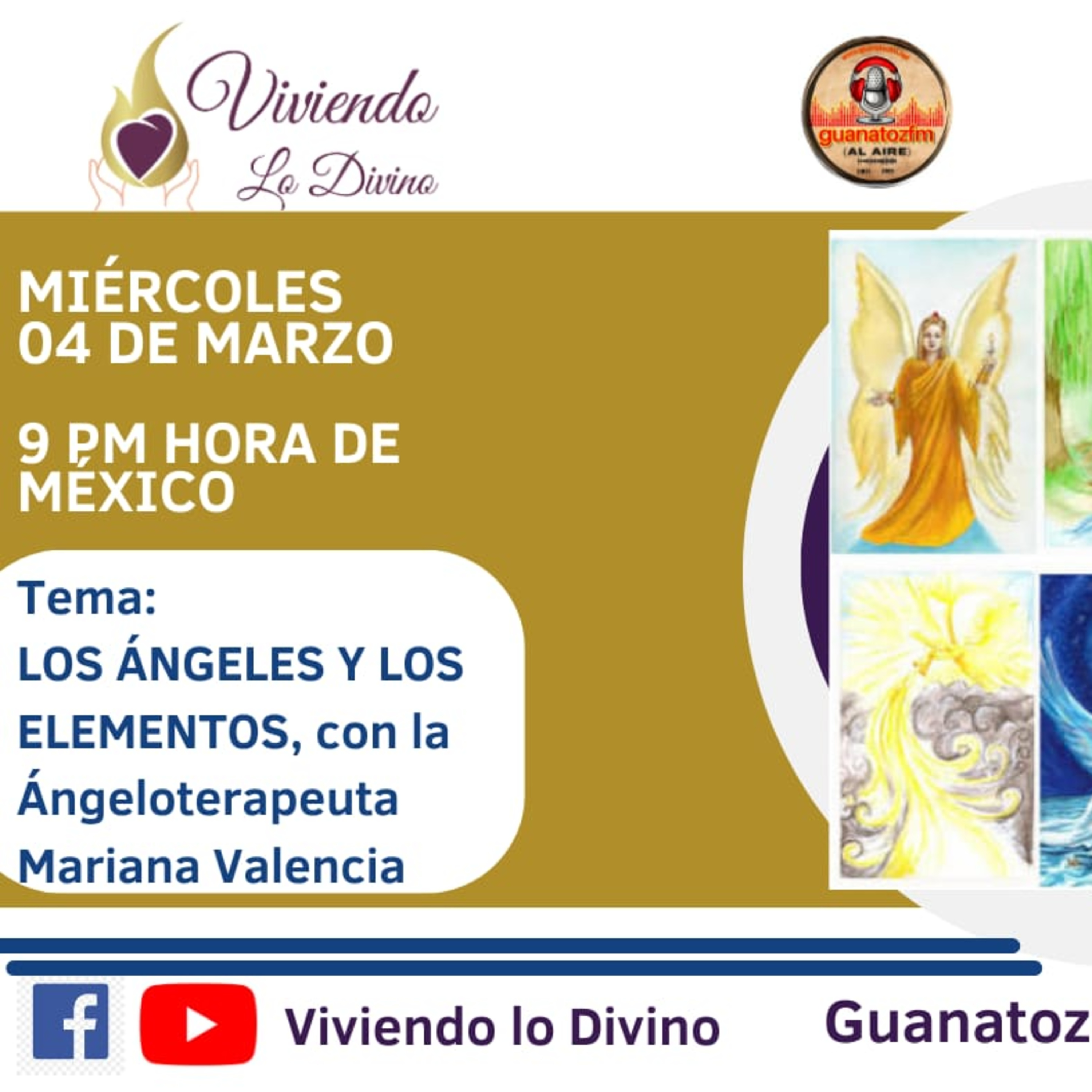 Viviendo lo Divino_ Los Ángeles y los Elementos_ 04 marzo 2026 episode artwork