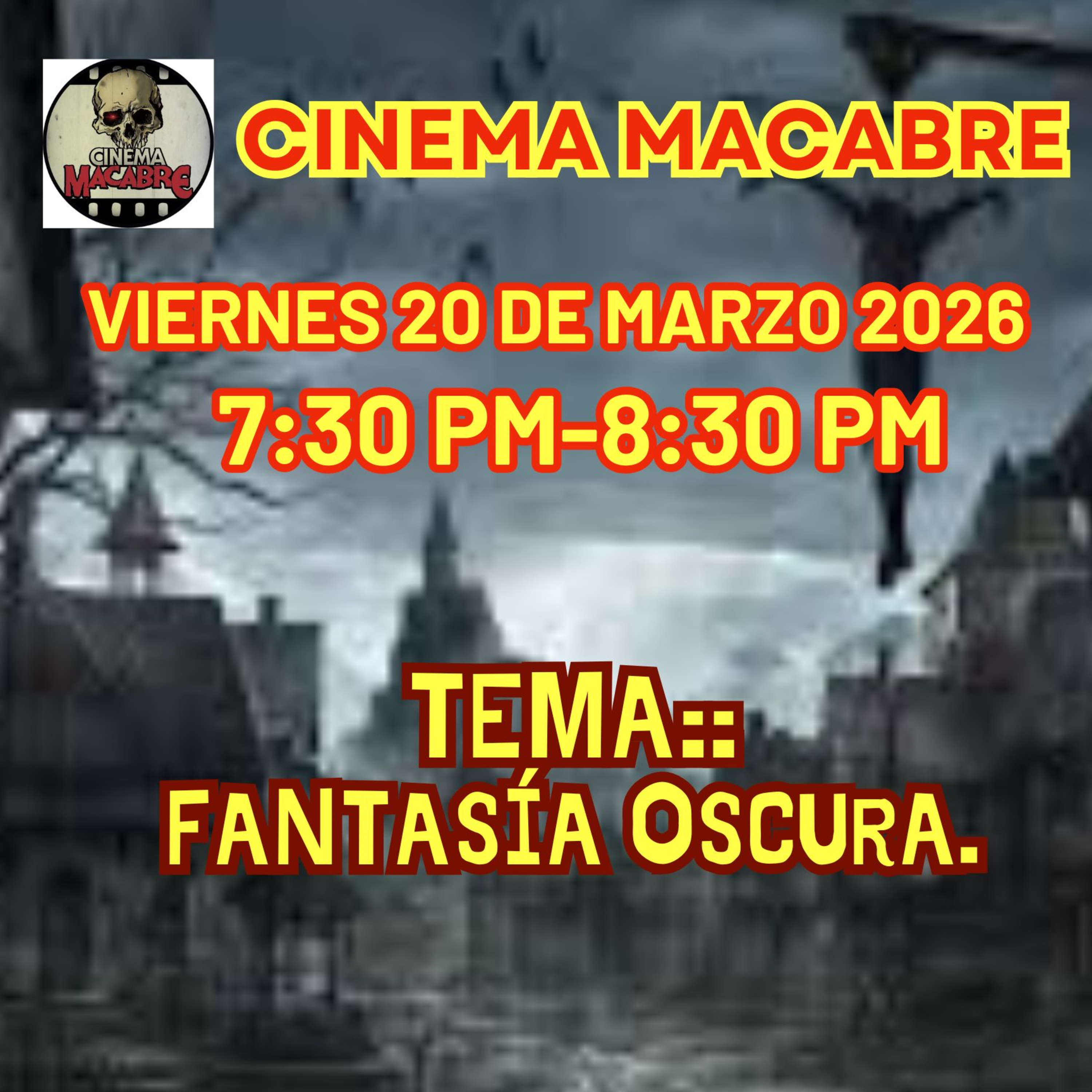 Cinema Macabre 20 De Marzo 2026 episode artwork