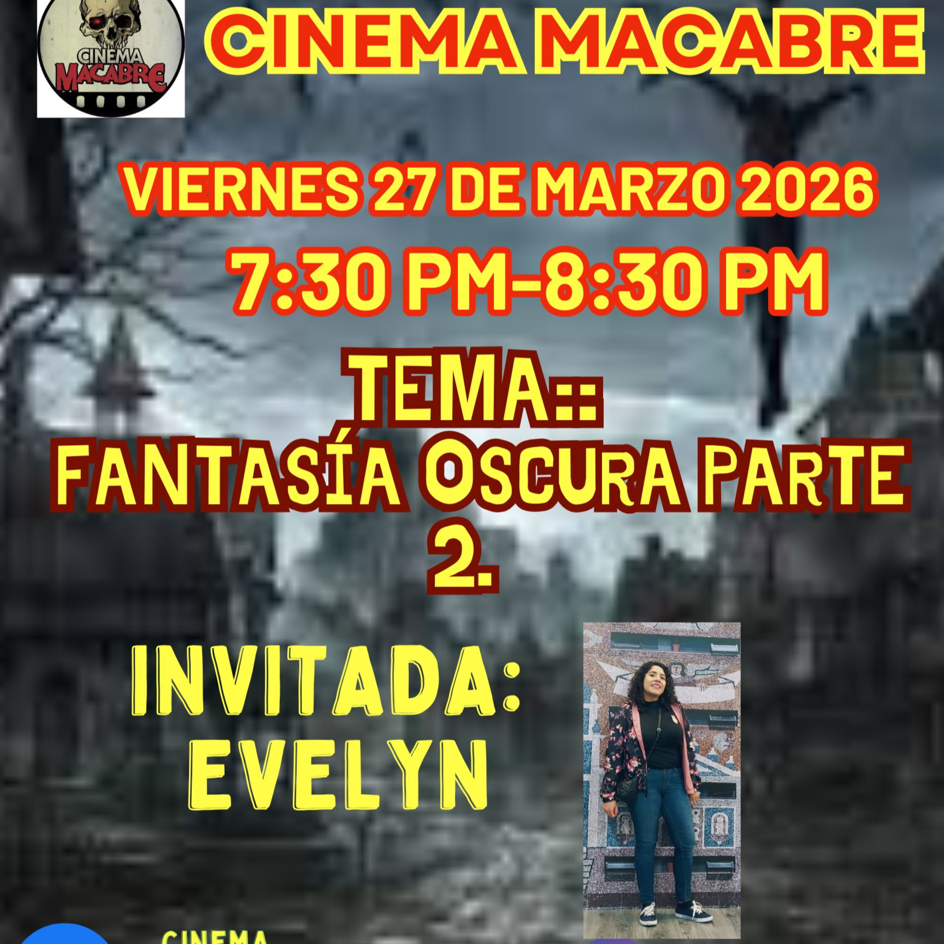 Cinema Macabre 27 De Marzo 2026