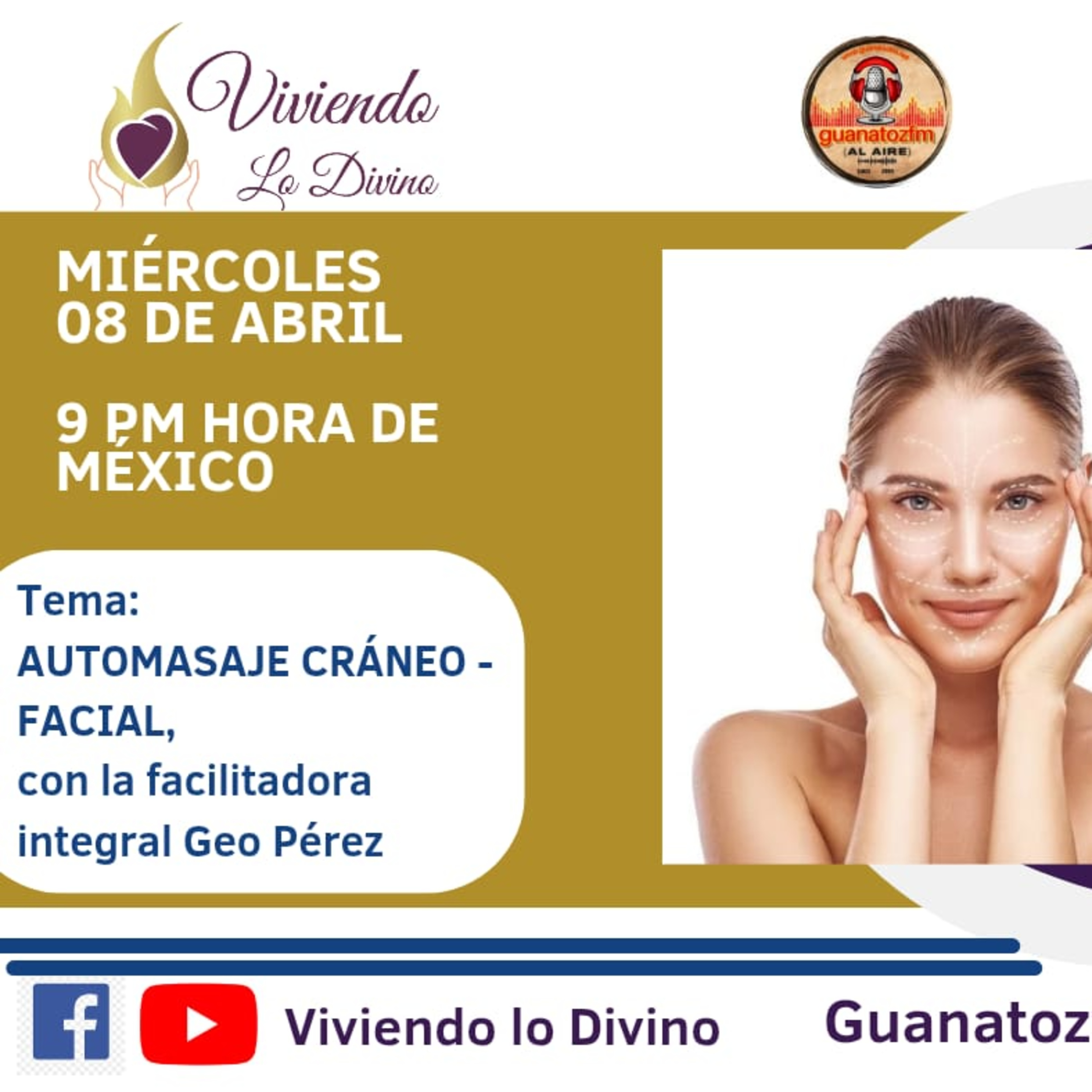 Viviendo lo Divino_ Automasaje cráneo facial_ 8 de abril 2026