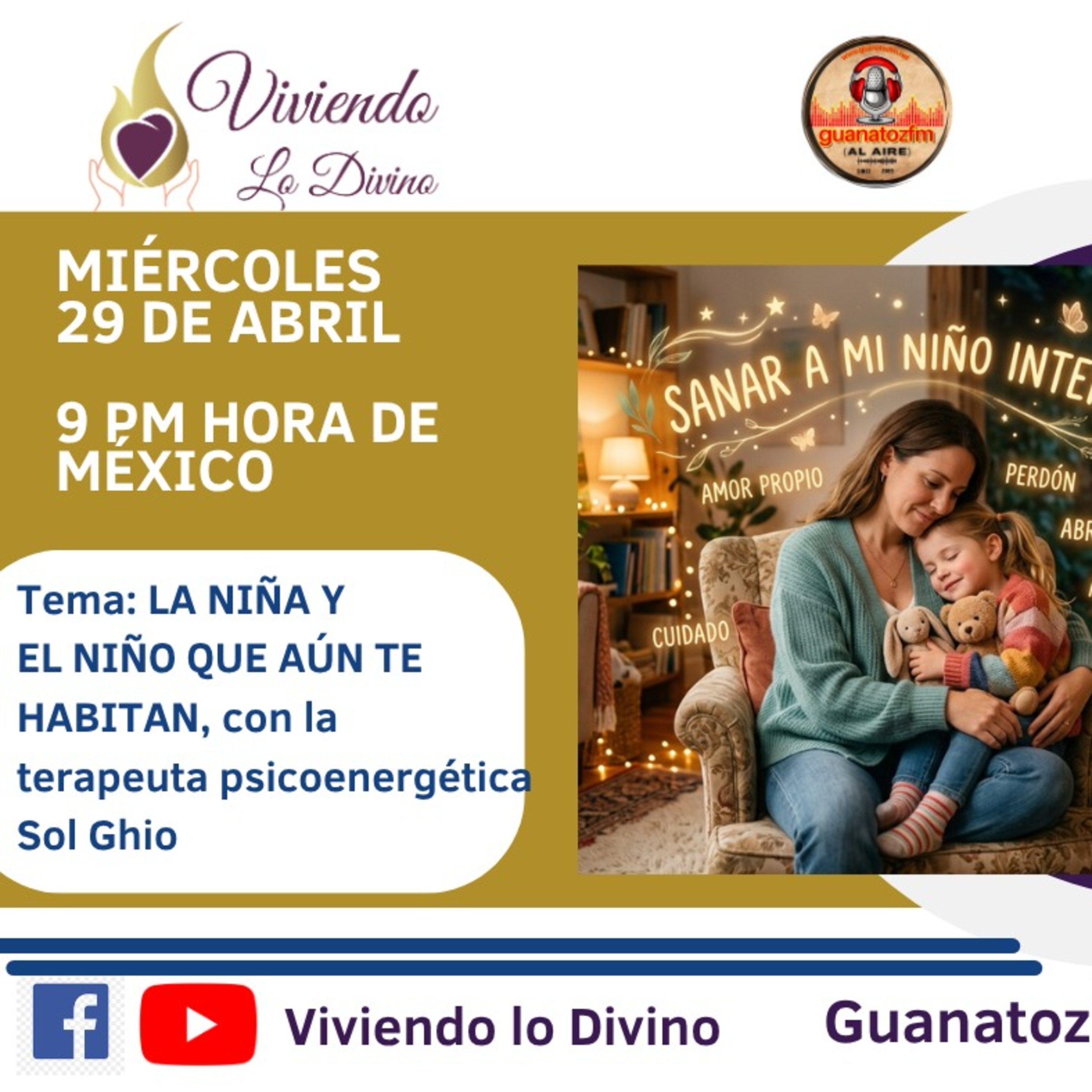 Viviendo lo Divino_ La Niña y el Niño que aún te habitan_ 29 de abril 2026 episode artwork