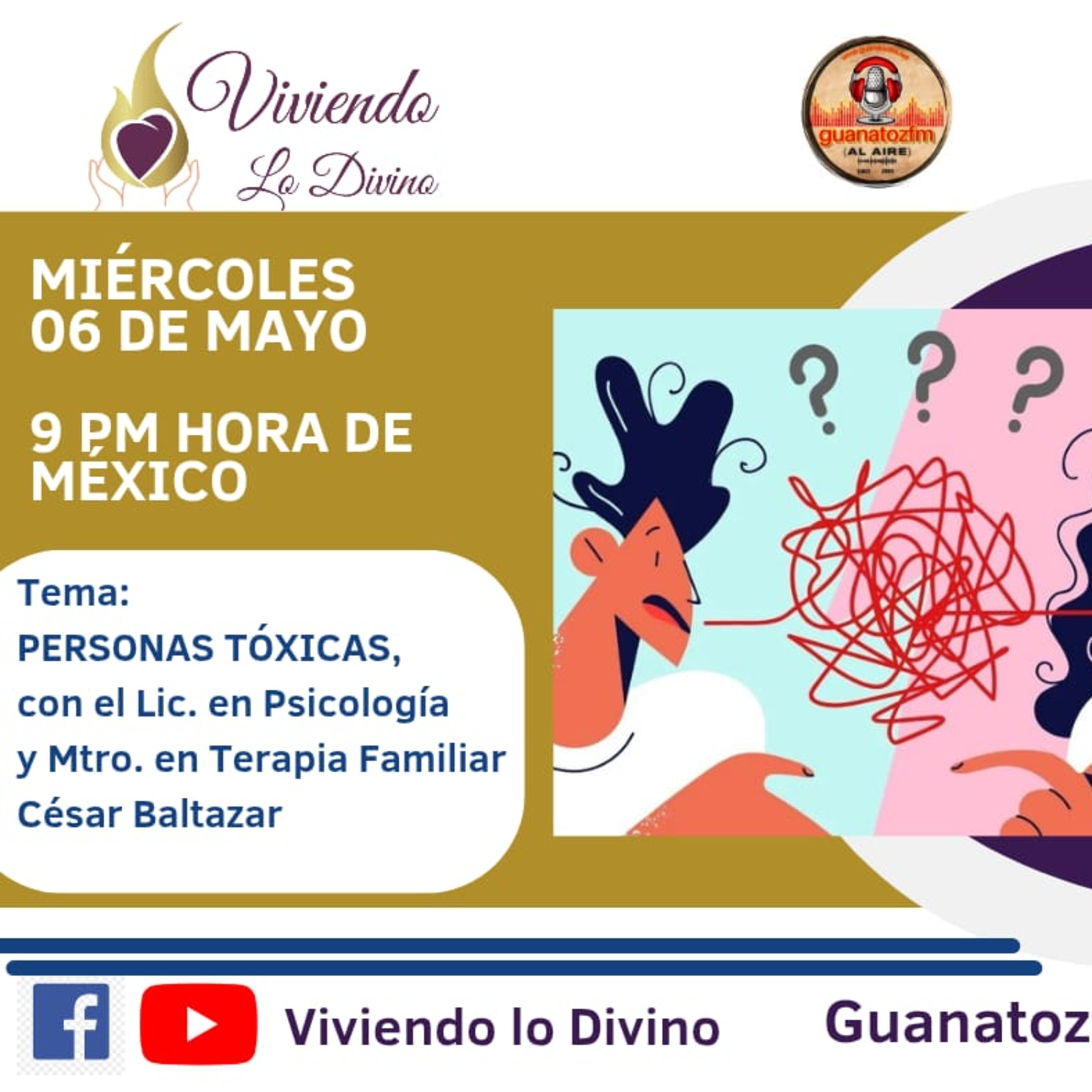 Viviendo lo Divino_ Personas Tóxicas_ 6 de mayo 2026