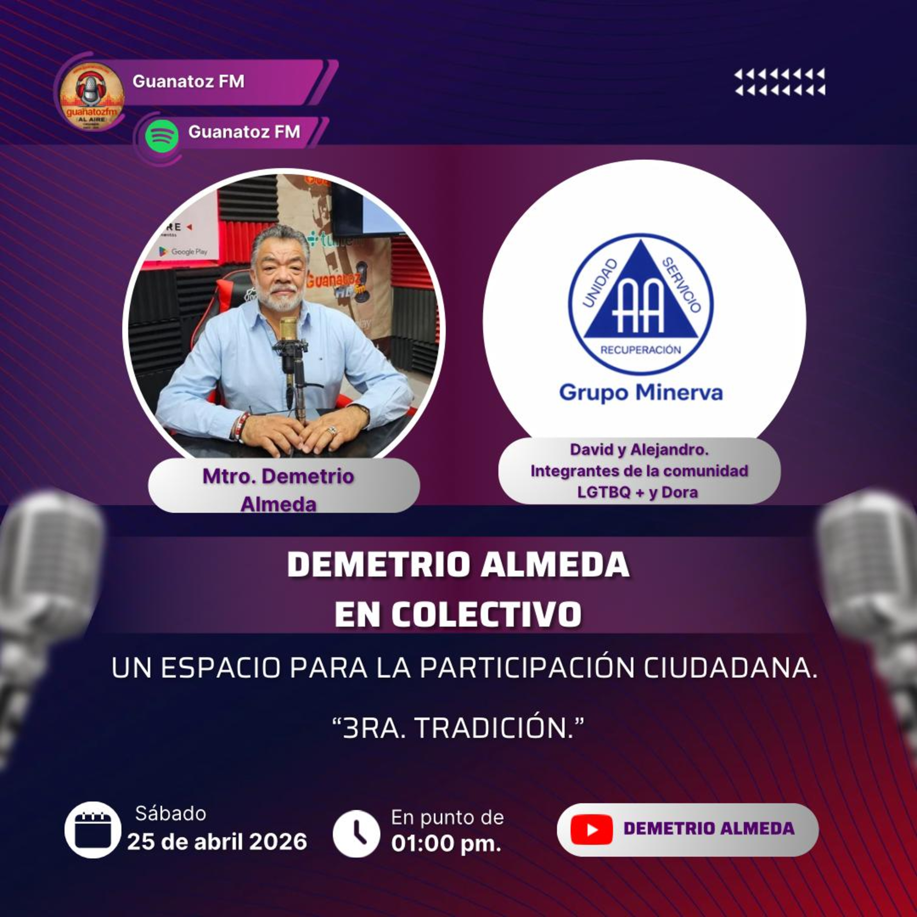 Demetrio Almeda En Colectivo 9 De Mayo 2026
