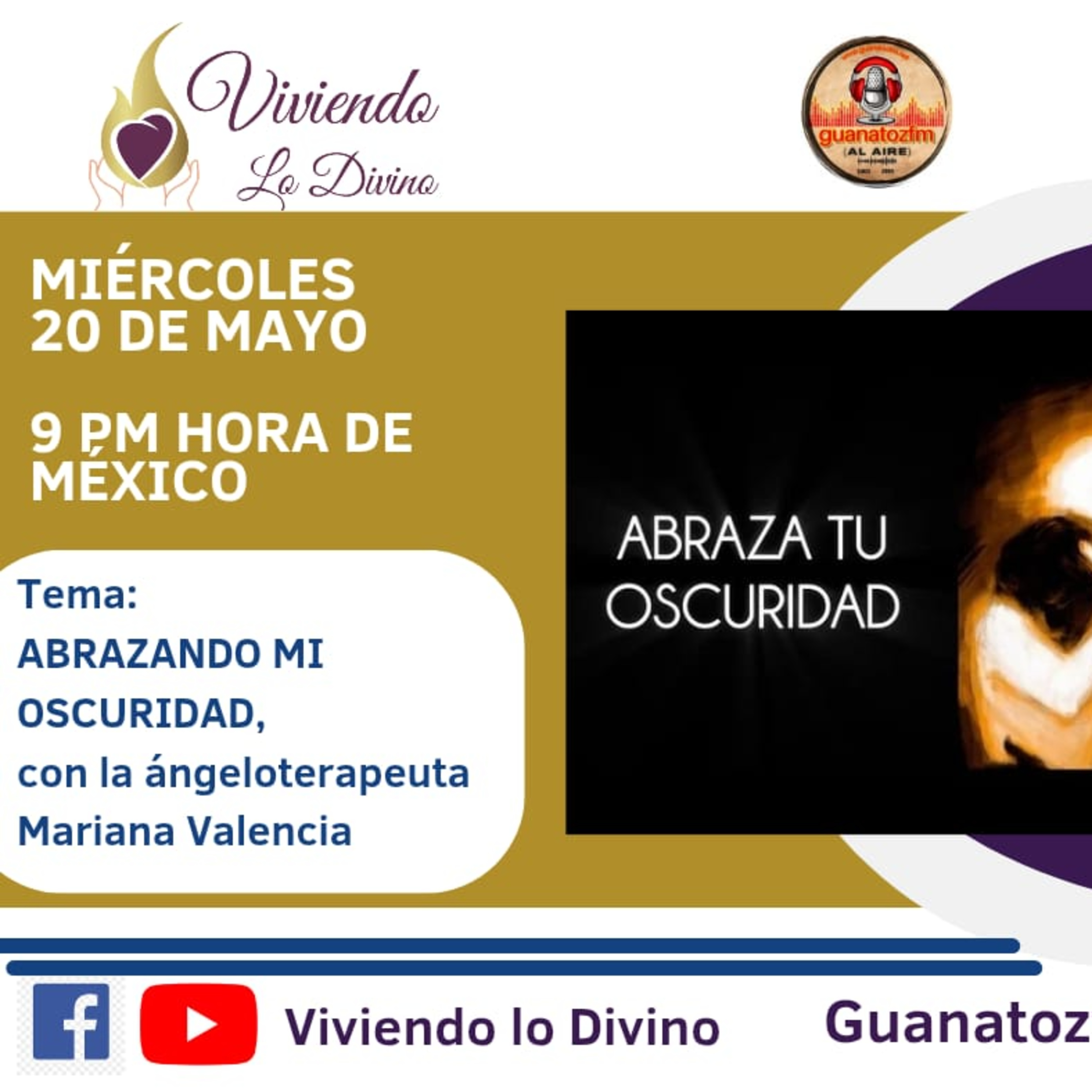 Viviendo lo Divino_ Abrazando mi oscuridad_ 20 de mayo_2026 episode artwork