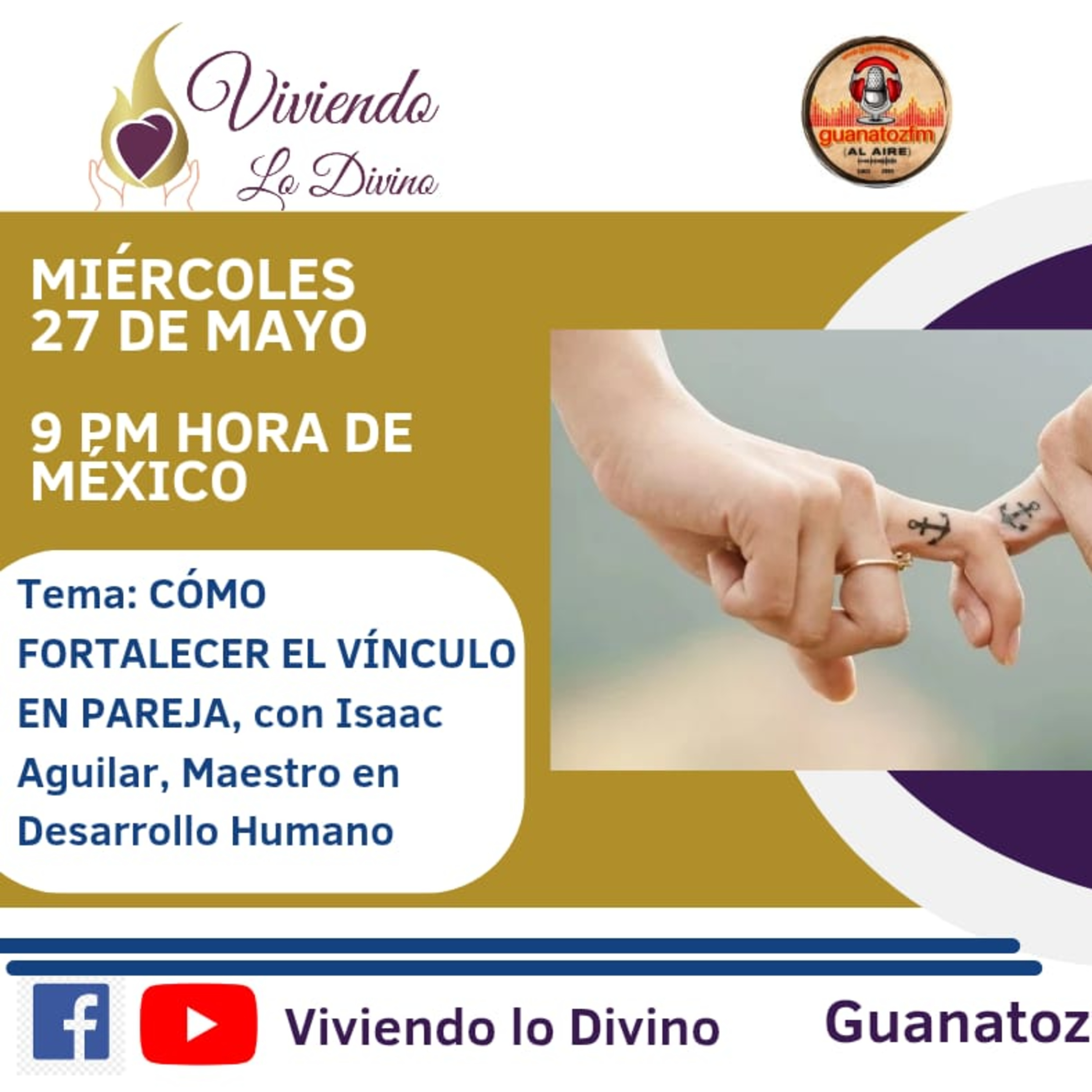 Viviendo lo Divino_ Cómo fortalecer el vínculo en pareja_ 27 de mayo 2026 episode artwork