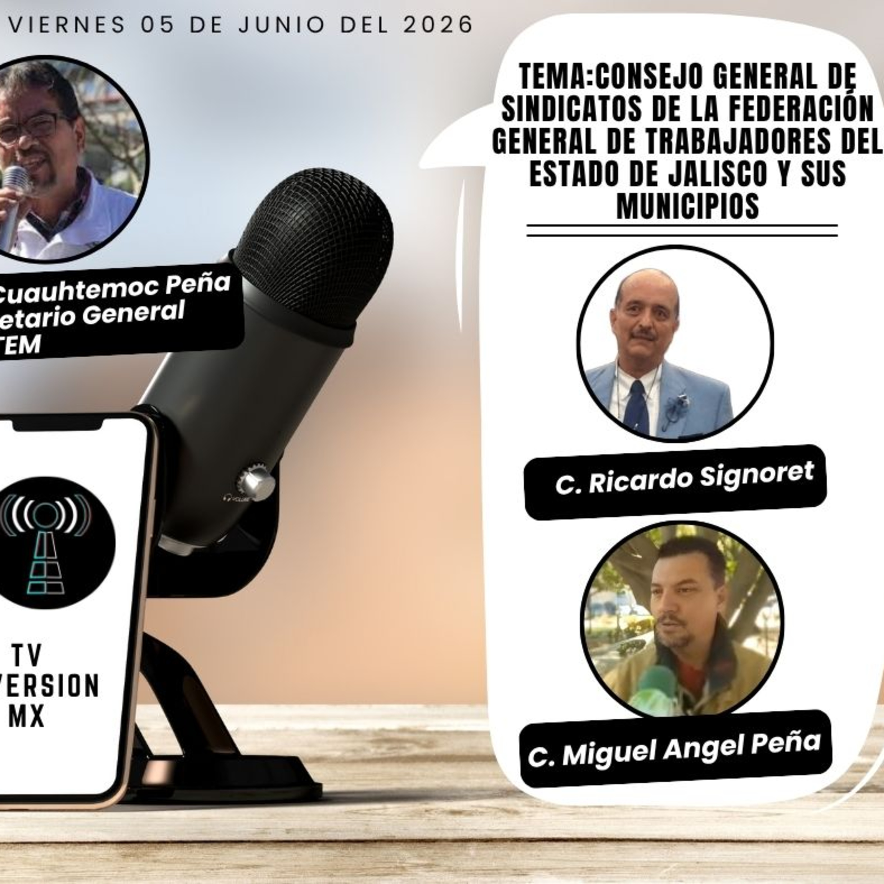 Tema_ Consejo General De Sindicatos De La Federacion General De Trabajadores Del Estado De Jalisco episode artwork