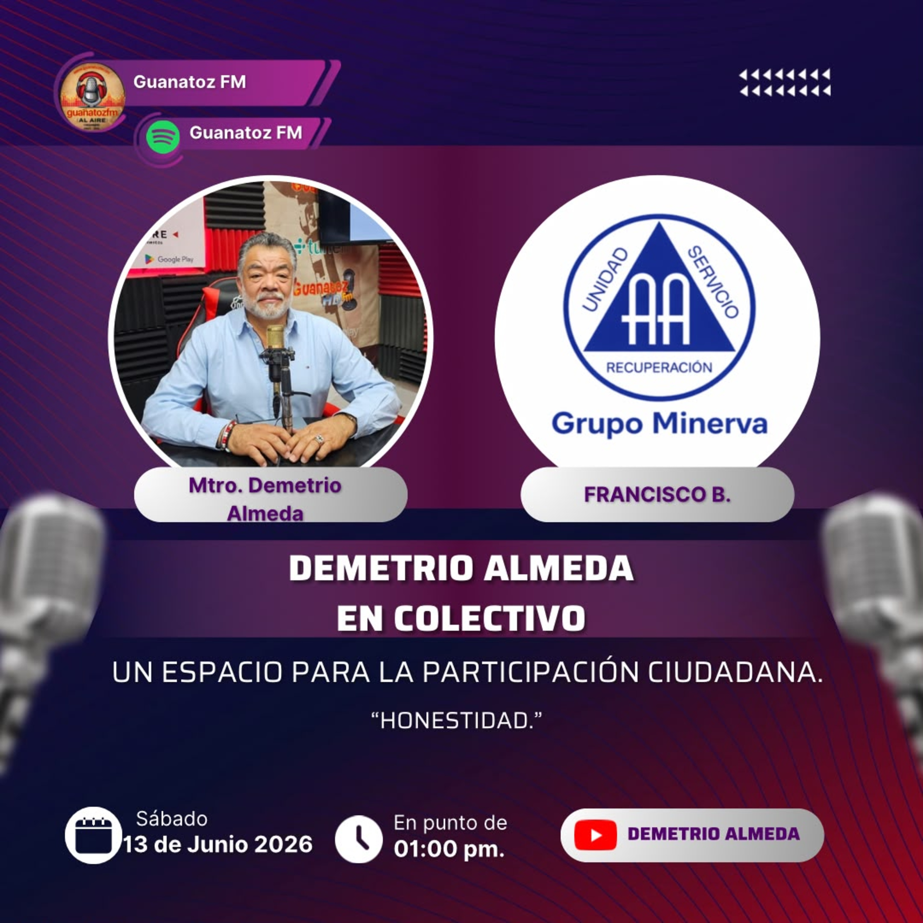 Demetrio Almeda En Colectivo 13 De Junio 2026 episode artwork