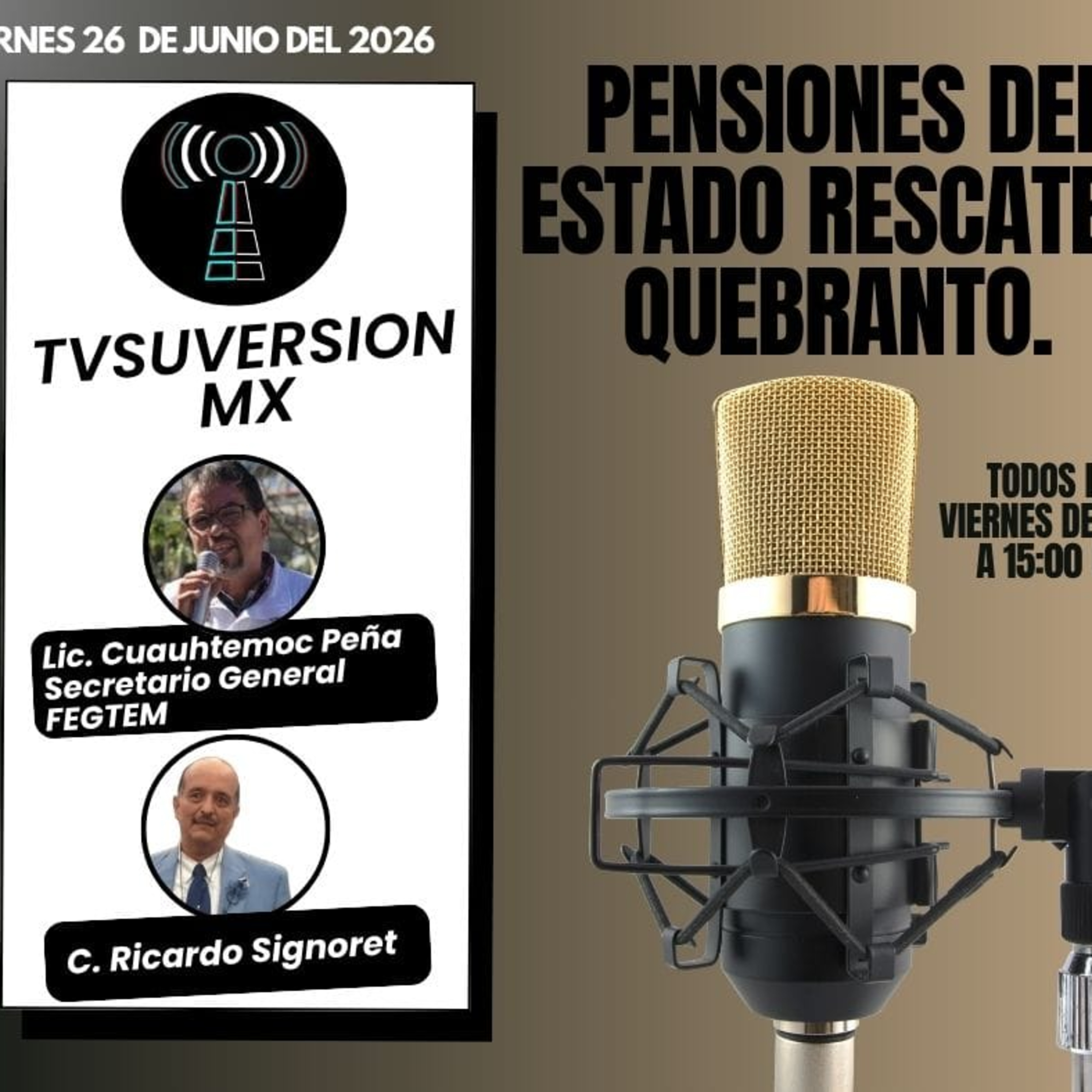 Pensiones Del Estado Rescate o Quebranto episode artwork