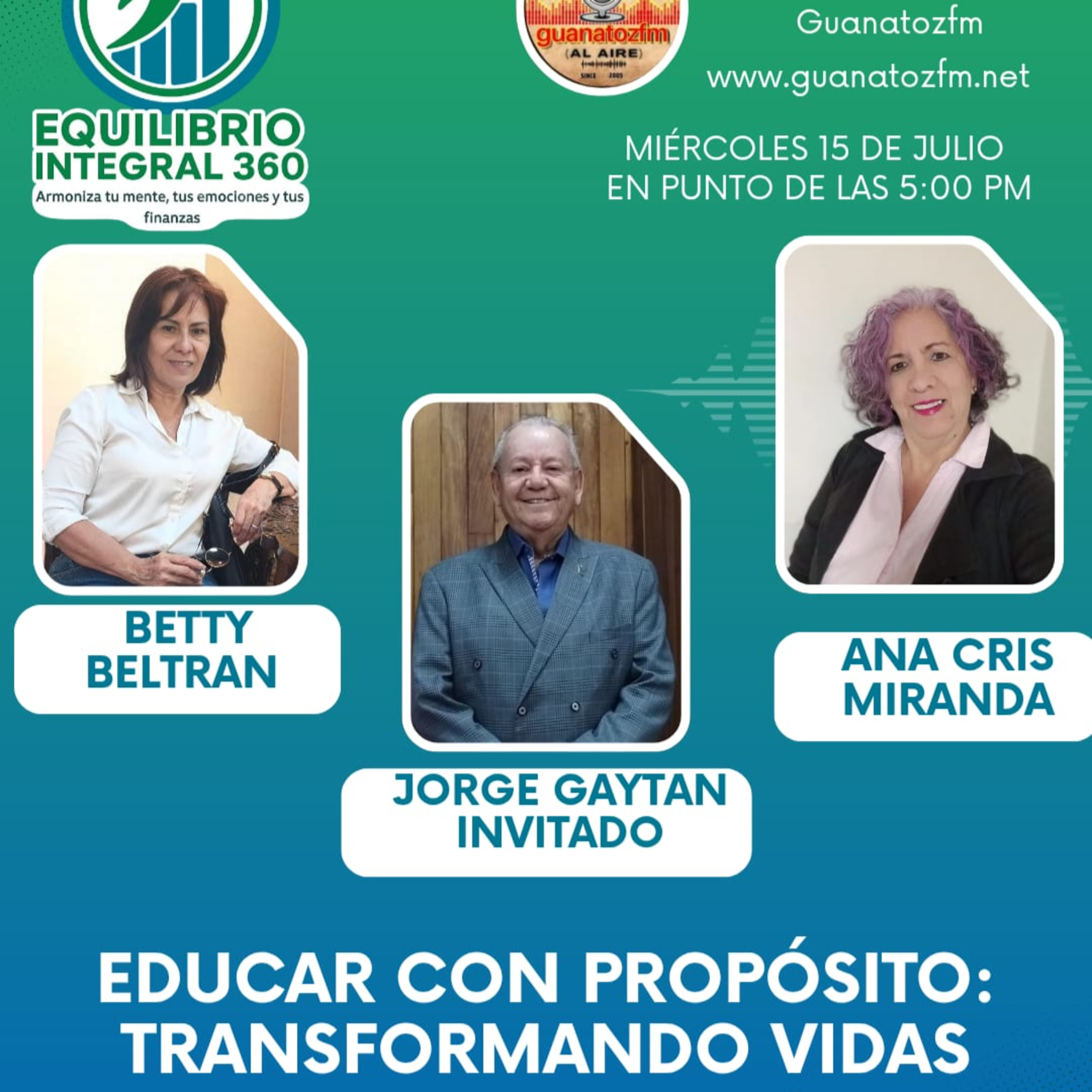 Tema_ EDUCAR CON PROPÓSITO_ TRANSFORMANDO VIDAS PARA EL FUTURO episode artwork