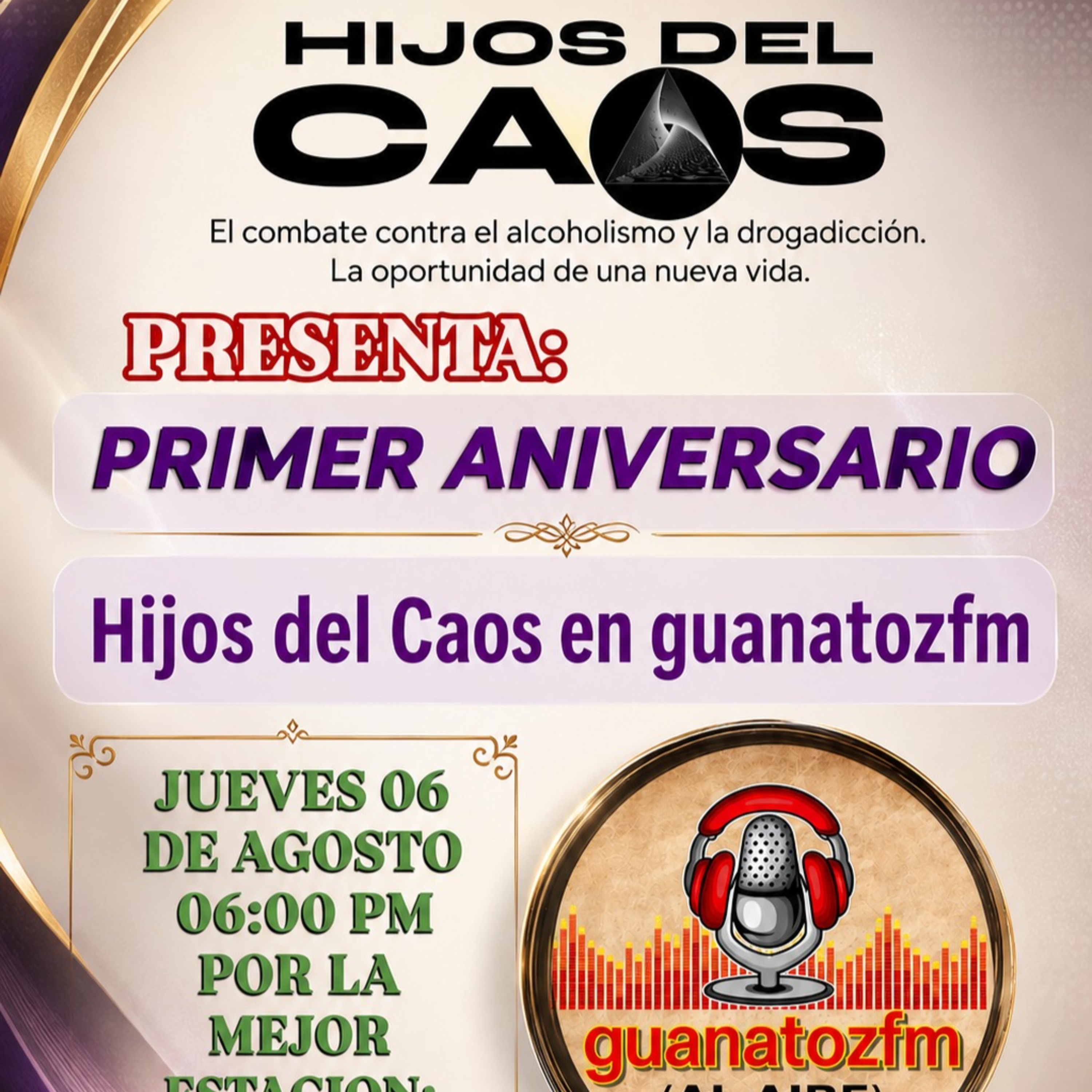 Tema_ Primer Aniversario Hijos Del Caos  episode artwork