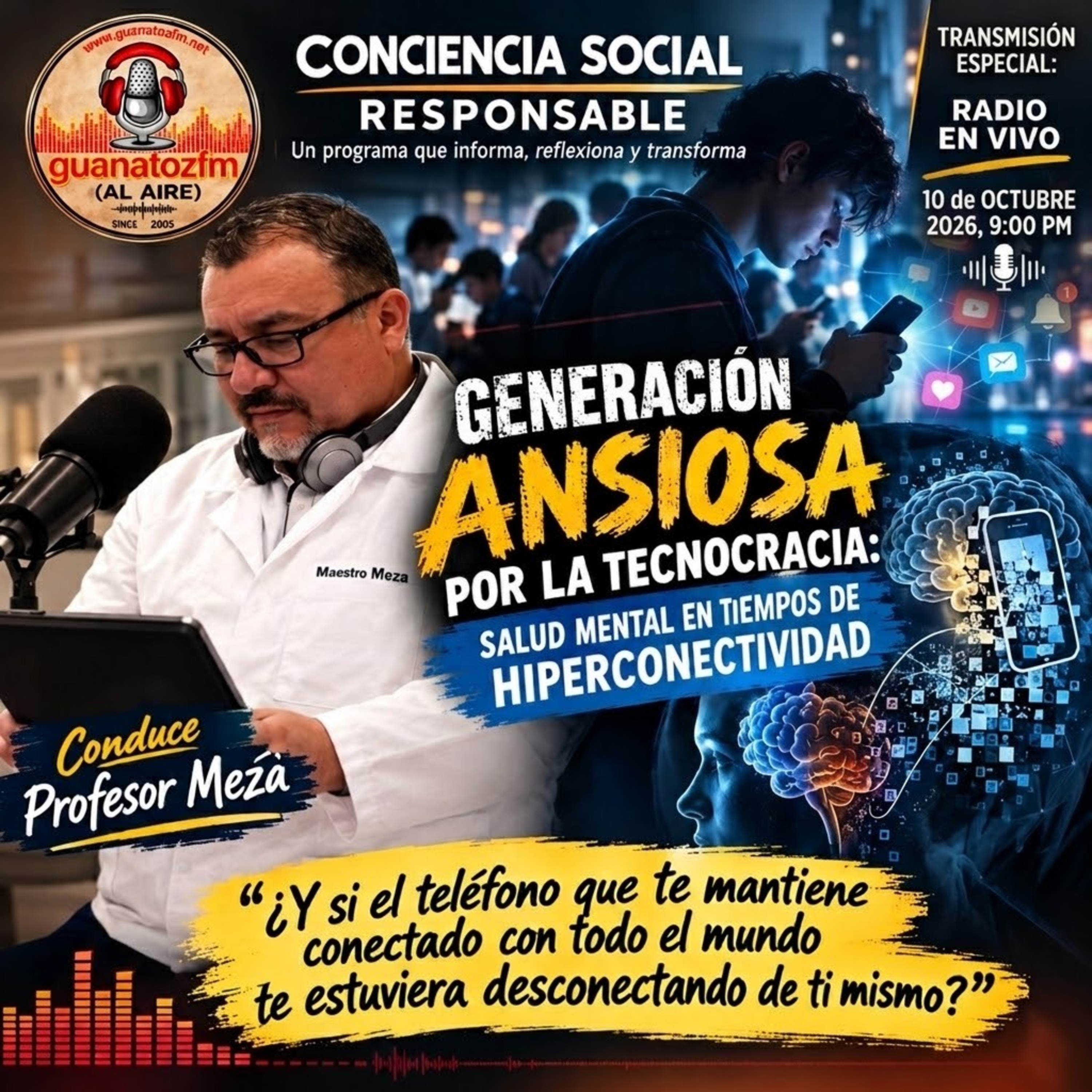 Portada de Guanatoz FM Network Podcast