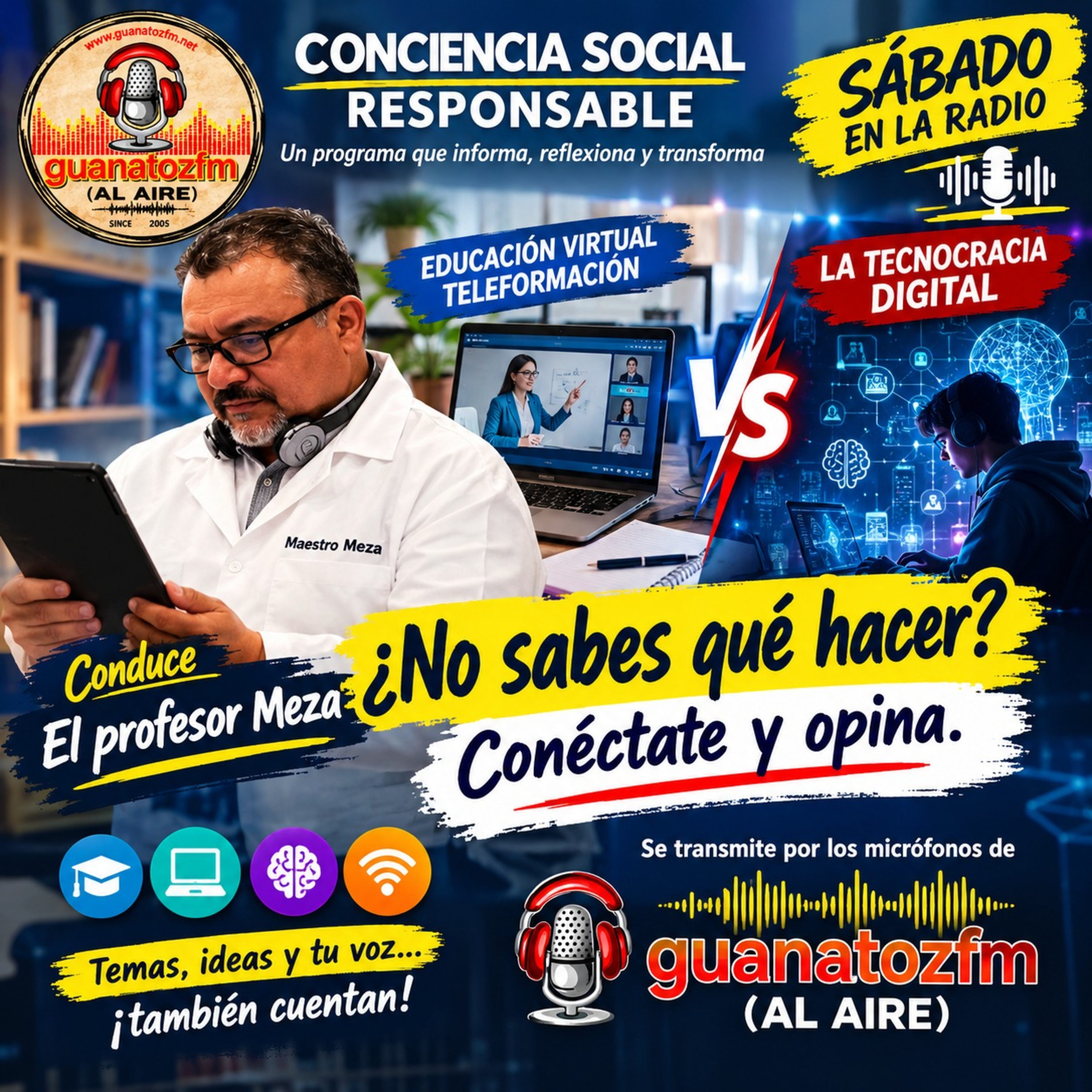 Portada de Guanatoz FM Network Podcast