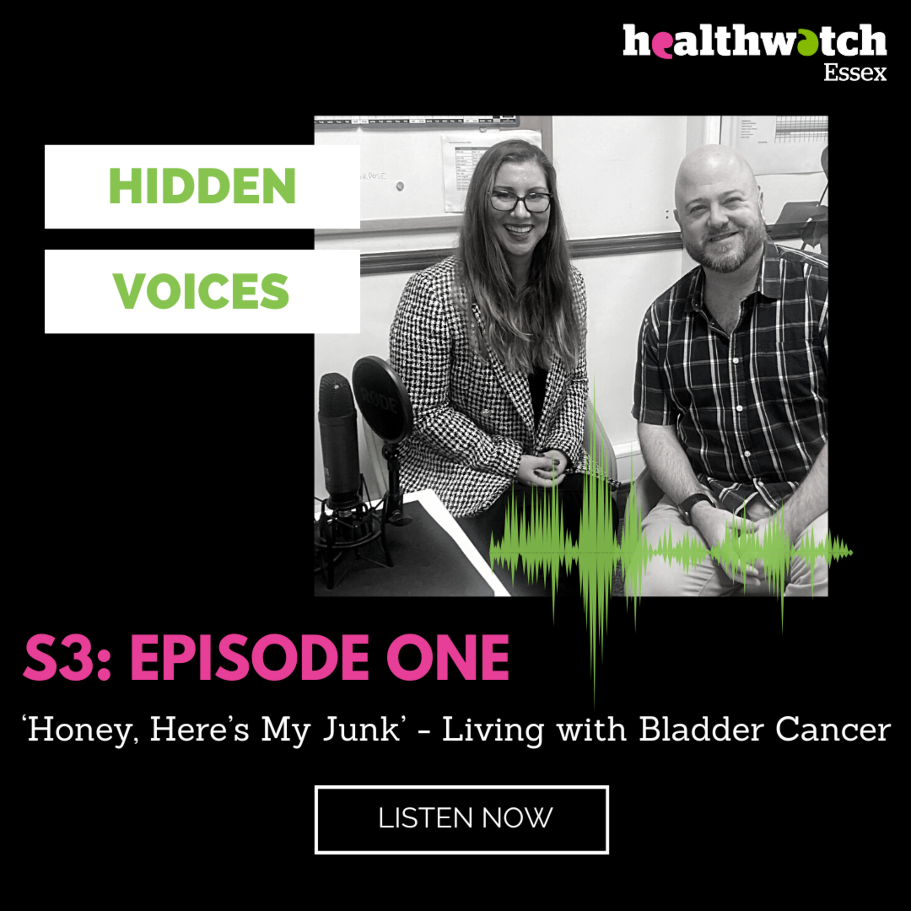 'Honey, Here's My Junk' - Living with Bladder Cancer