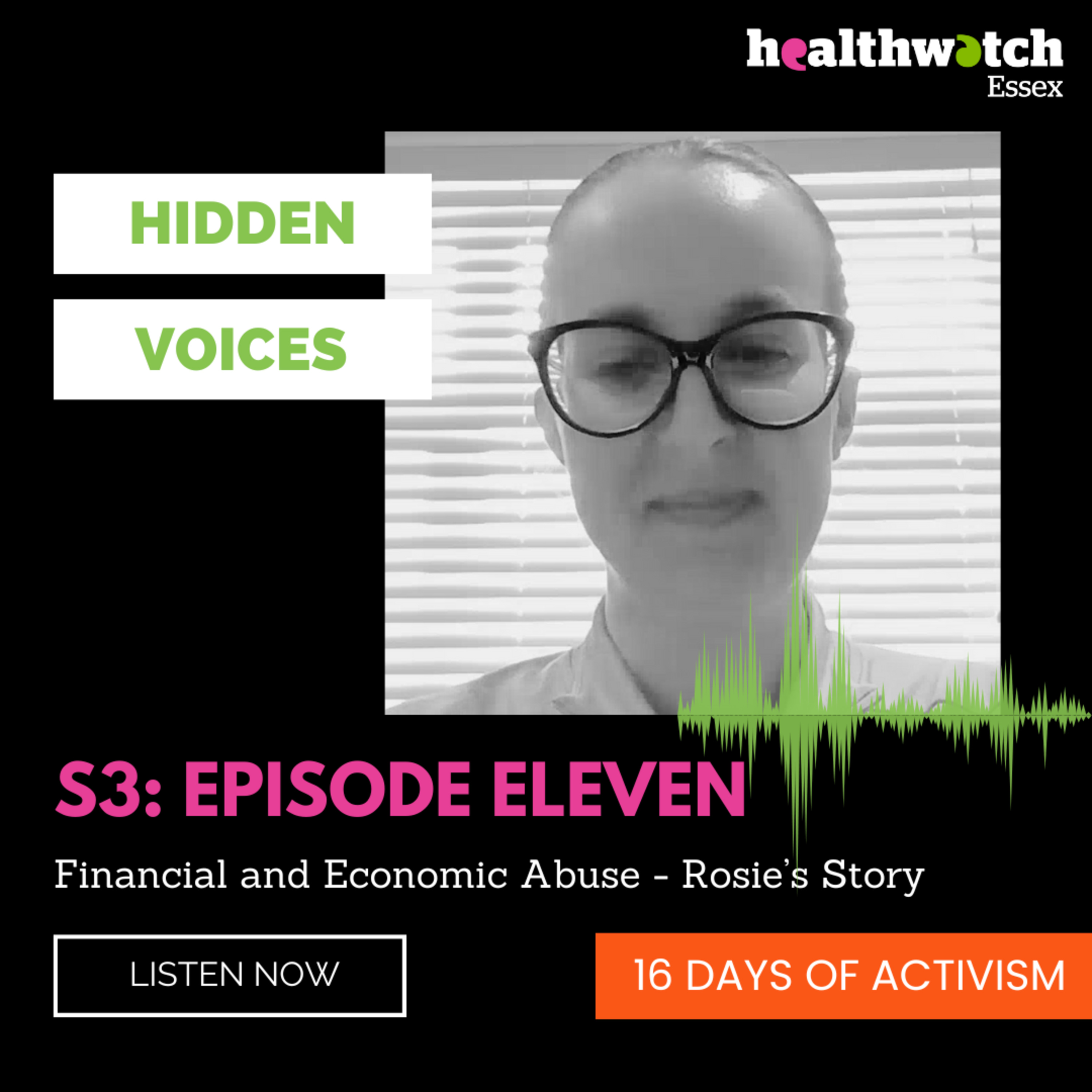 Financial and Economic Abuse - Rosie's Story for 16 Days of Activism