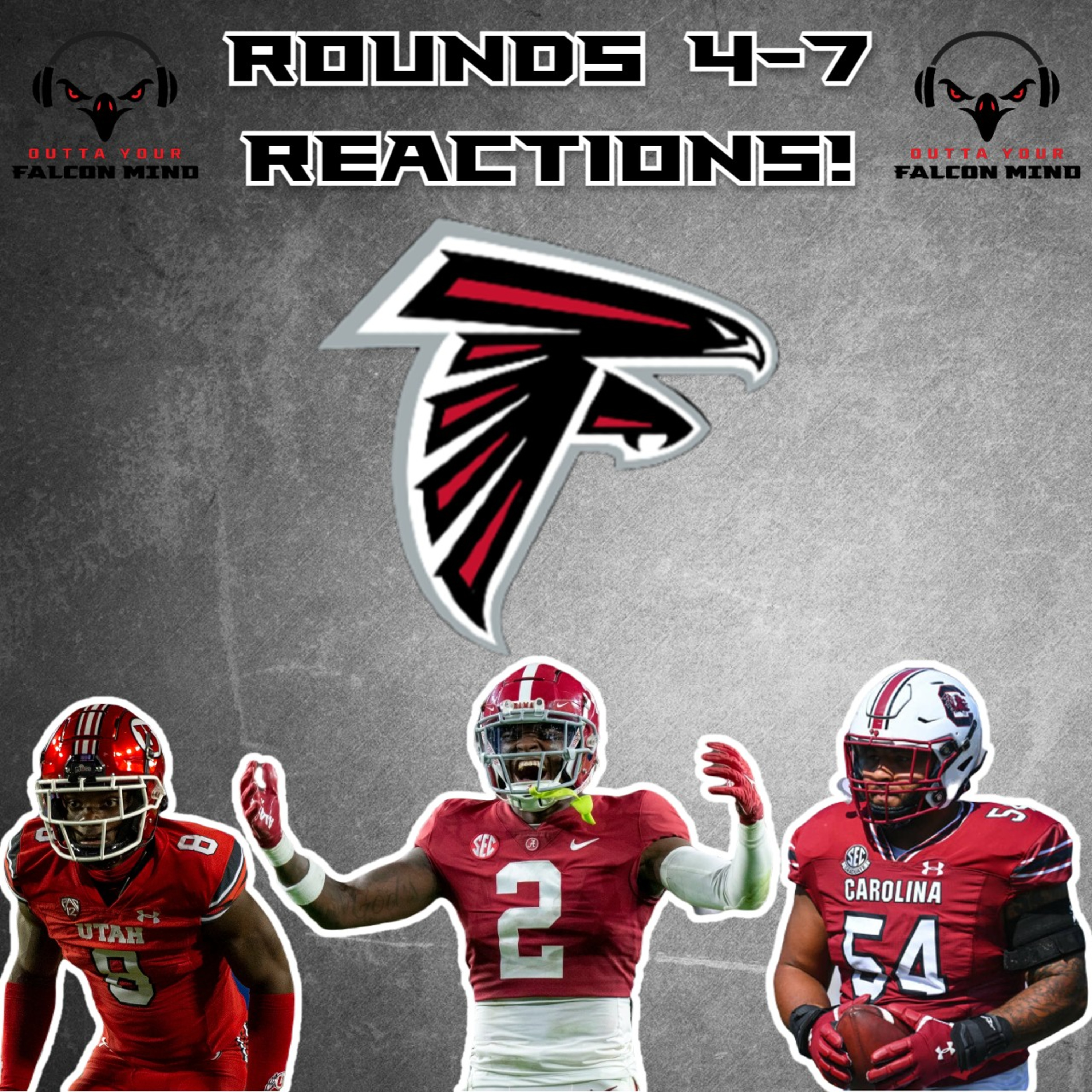 Ep. 103 Reactions to the Atlanta Falcons Draft Picks, Rounds 4-7. episode artwork