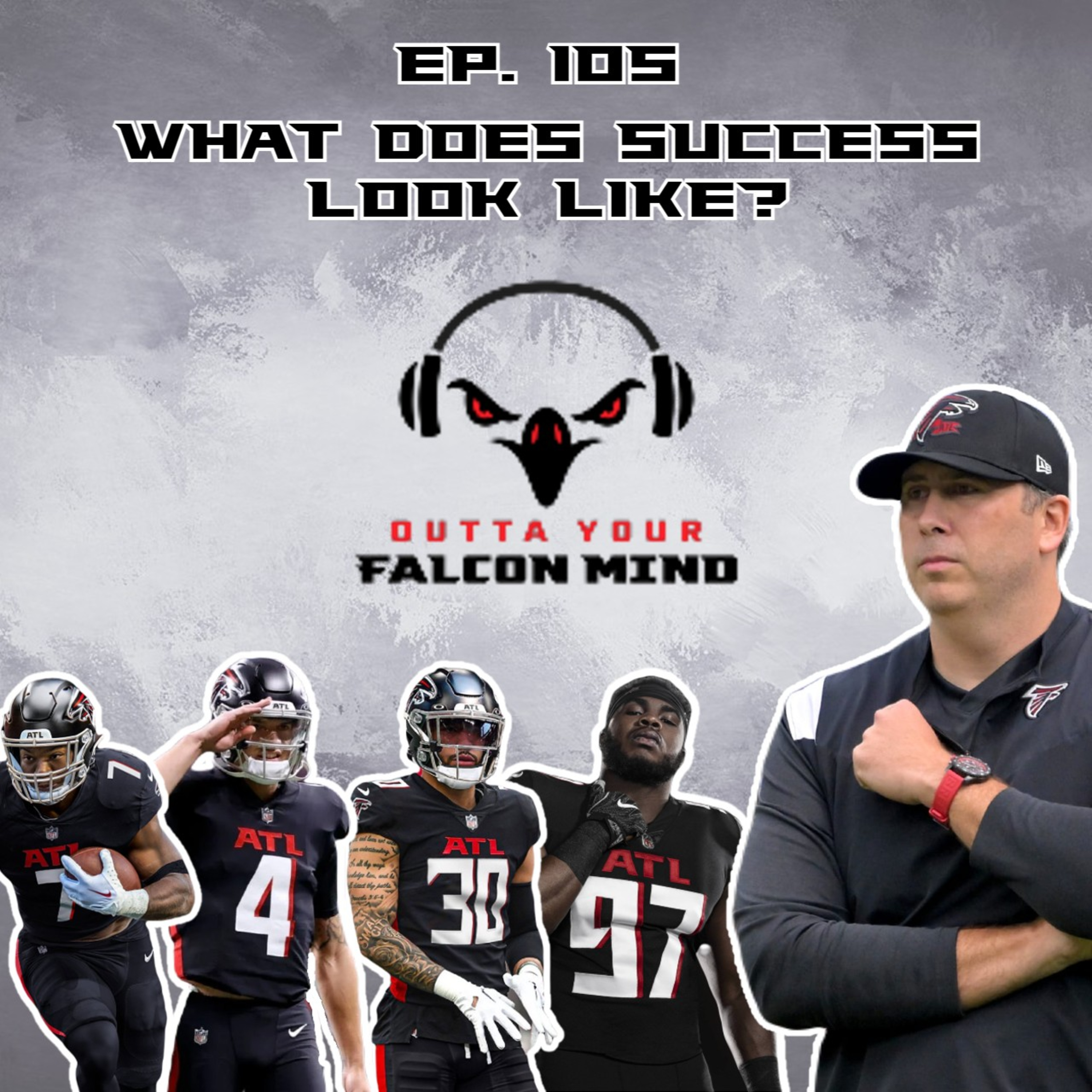 Ep. 105 What Does Success Look Like? The Atlanta Falcons 2023 Schedule and Expectations! episode artwork