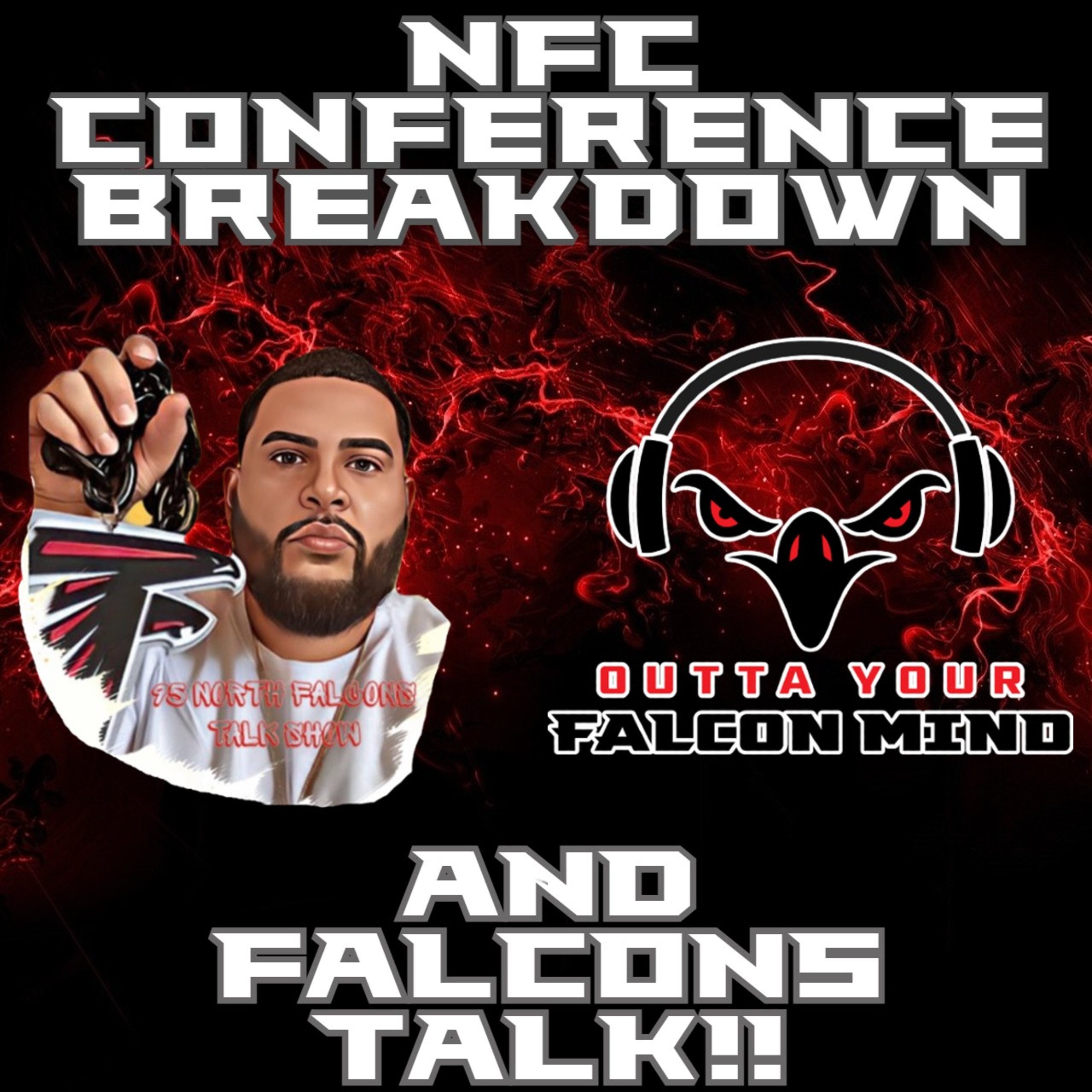 OYFM Joins 95 North Falcons Talk Show! Atlanta Falcons Talk and NFC Conference Predictions! episode artwork