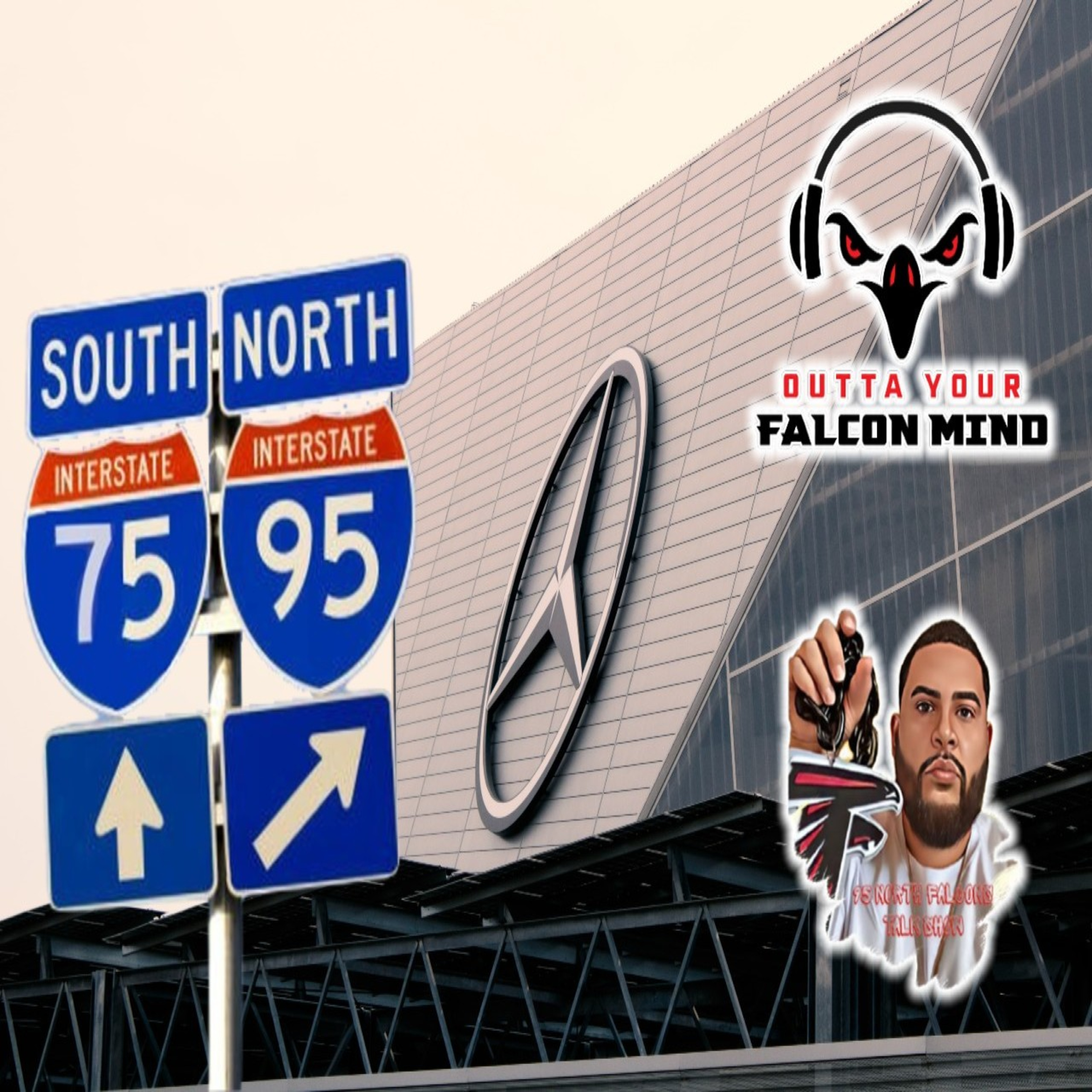 Ep.126 Edition #1 of When 95 North Meets 75 South! Atlanta Falcons vs. Green Bay Packers Recap! episode artwork