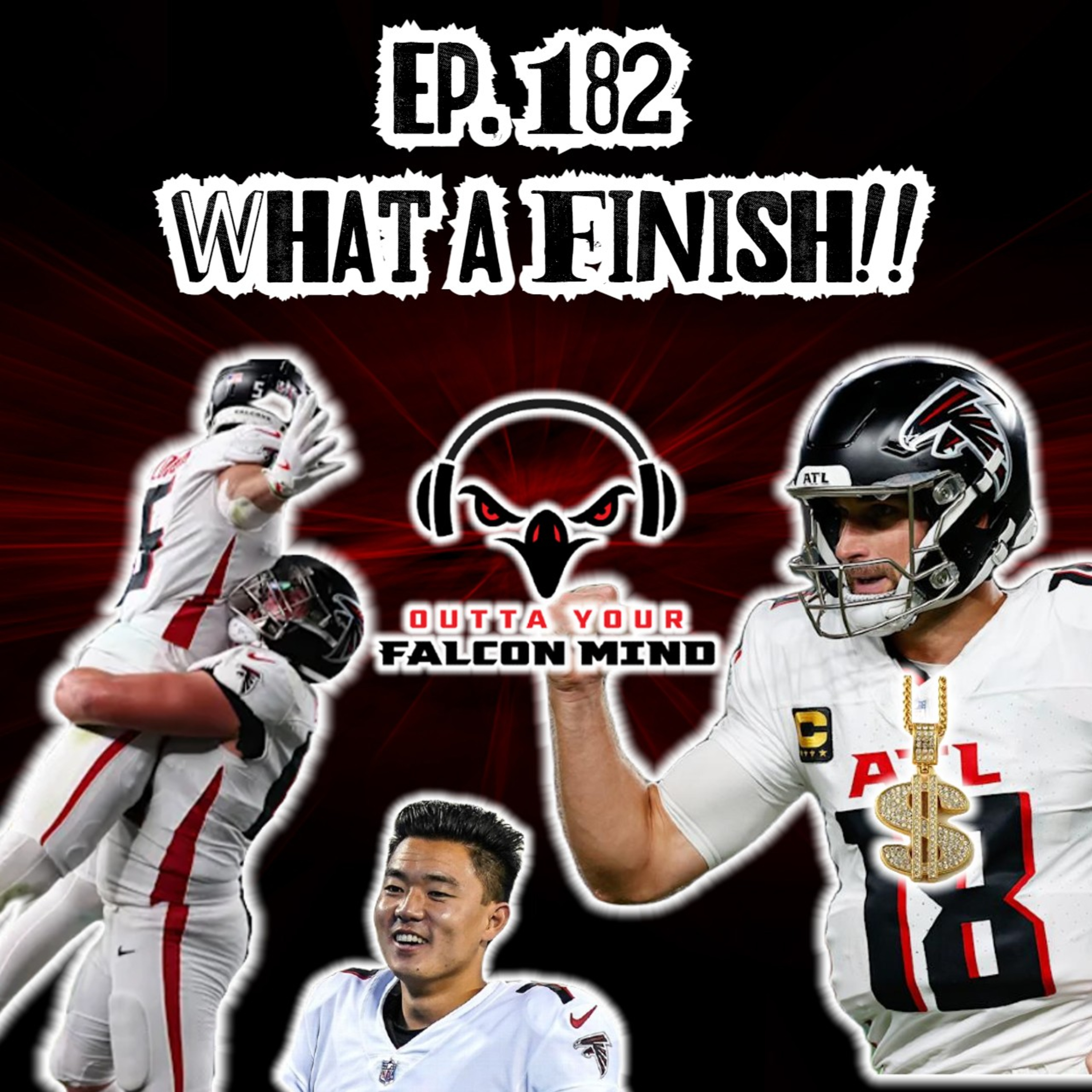 Ep. 182 We Falcon Did It!! Atlanta Falcons WIN at Philadelphia! episode artwork