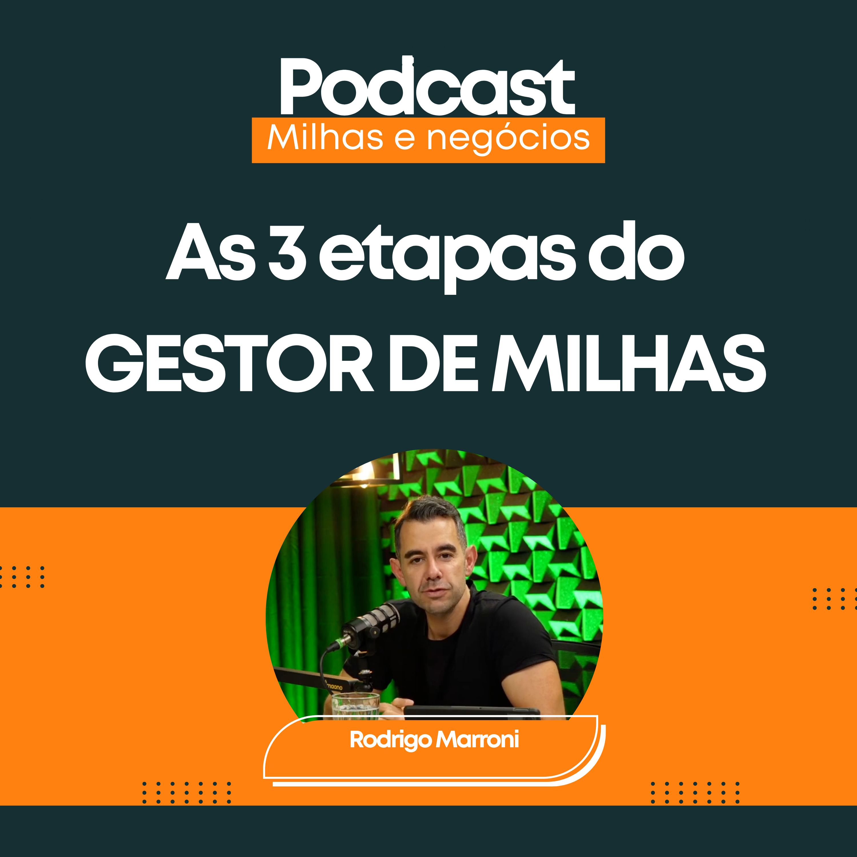 As 3 etapas do GESTOR DE MILHAS PROFISSIONAL: Como ganhar de 3 a 12 mil por mês com gestão de Milhas episode artwork