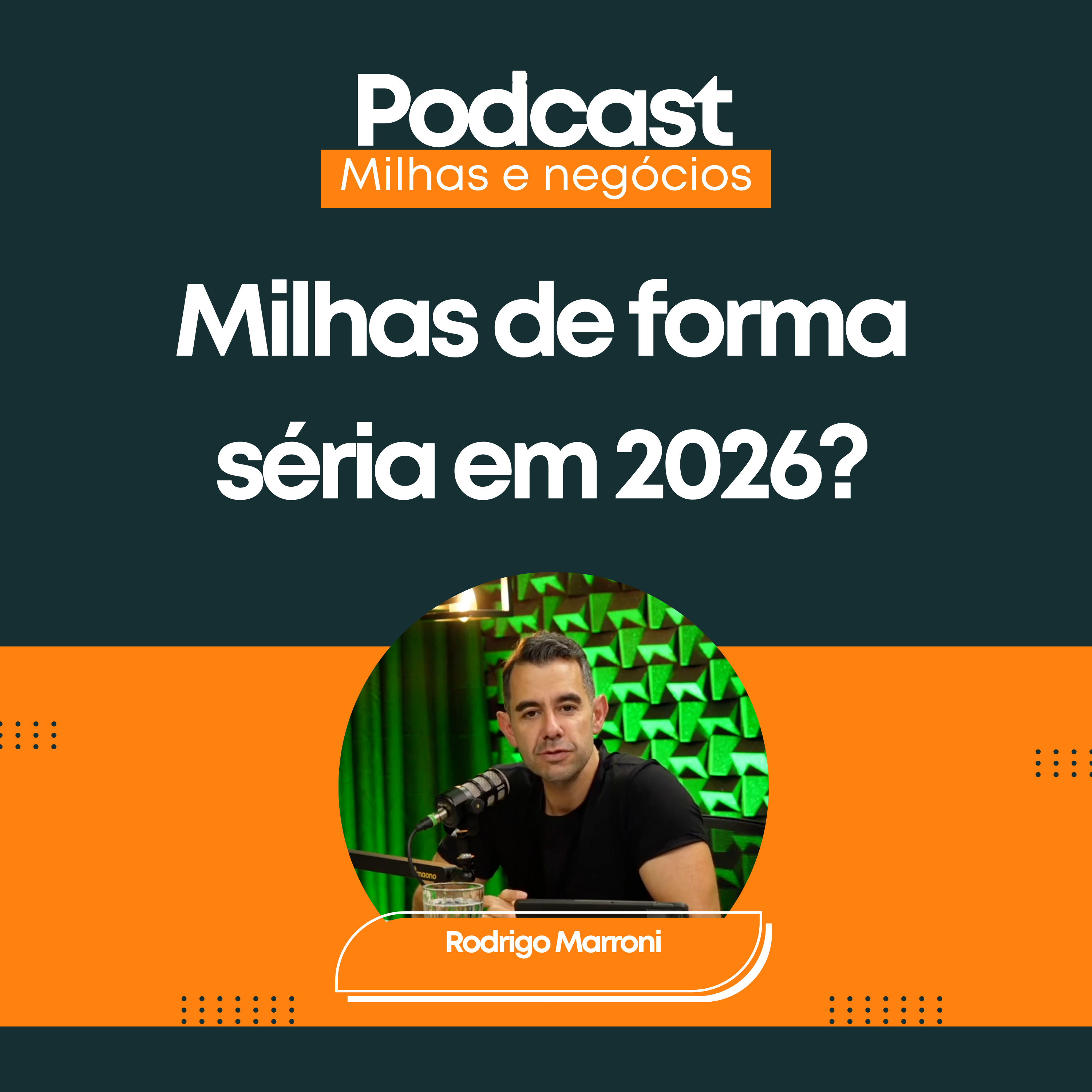 Como ganhar dinheiro com milhas de forma séria em 2026? episode artwork