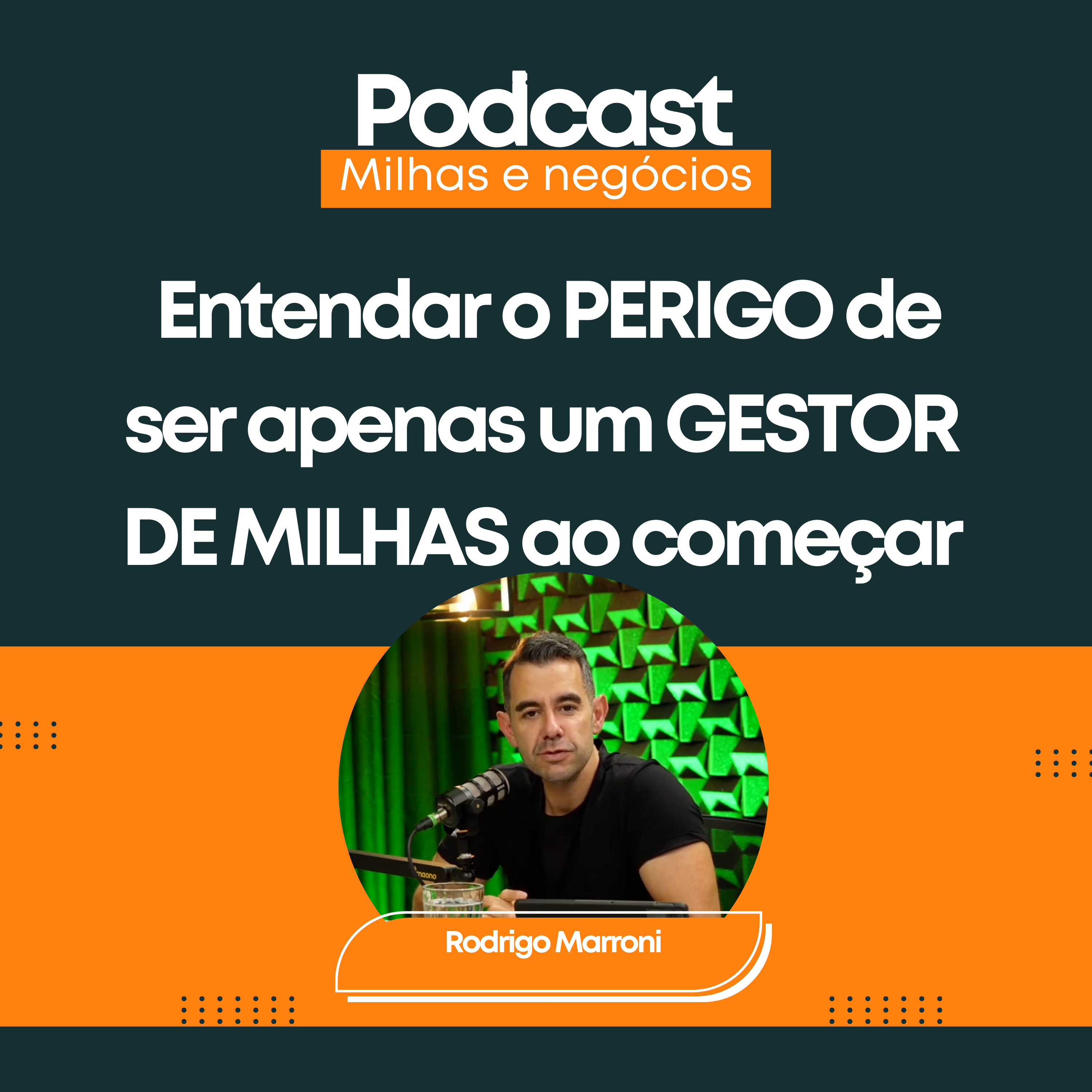 Gestão de Milhas: Entendar o PERIGO de ser apenas um GESTOR DE MILHAS ao começar episode artwork