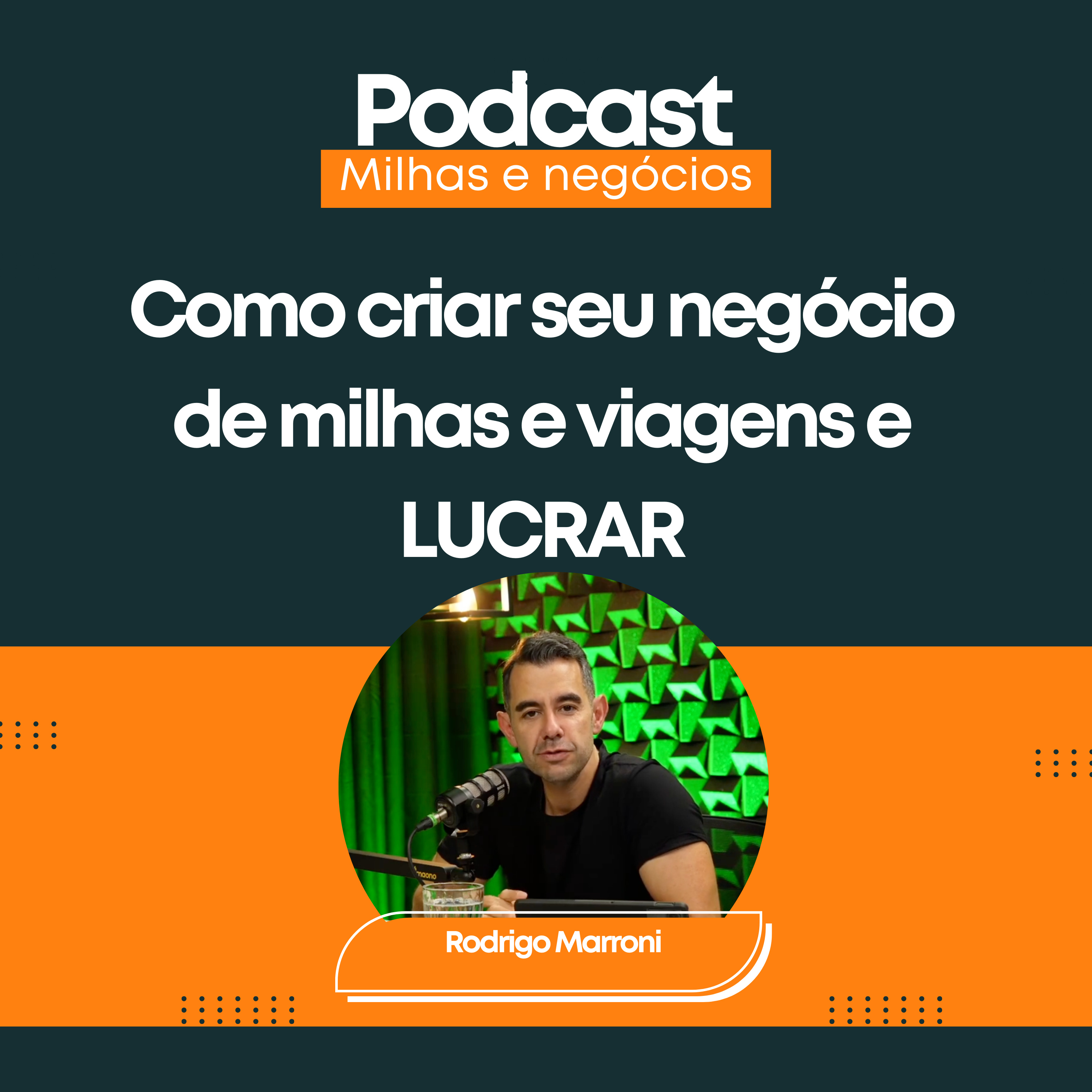 Como criar seu negócio de milhas e viagens e LUCRAR! LIVE episode artwork