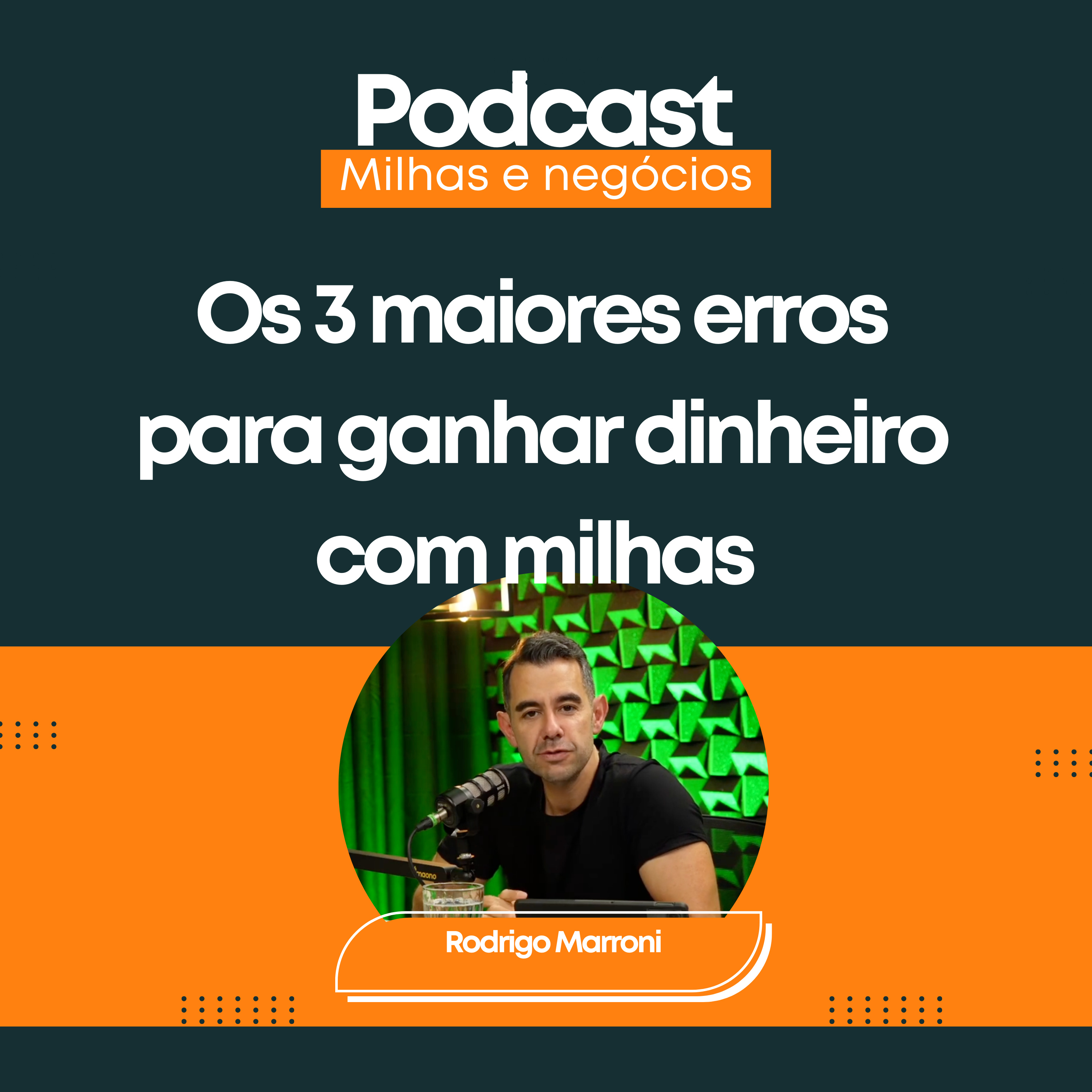 Os 3 maiores erros para ganhar dinheiro com milhas - Venda de milhas, agência e gestão episode artwork