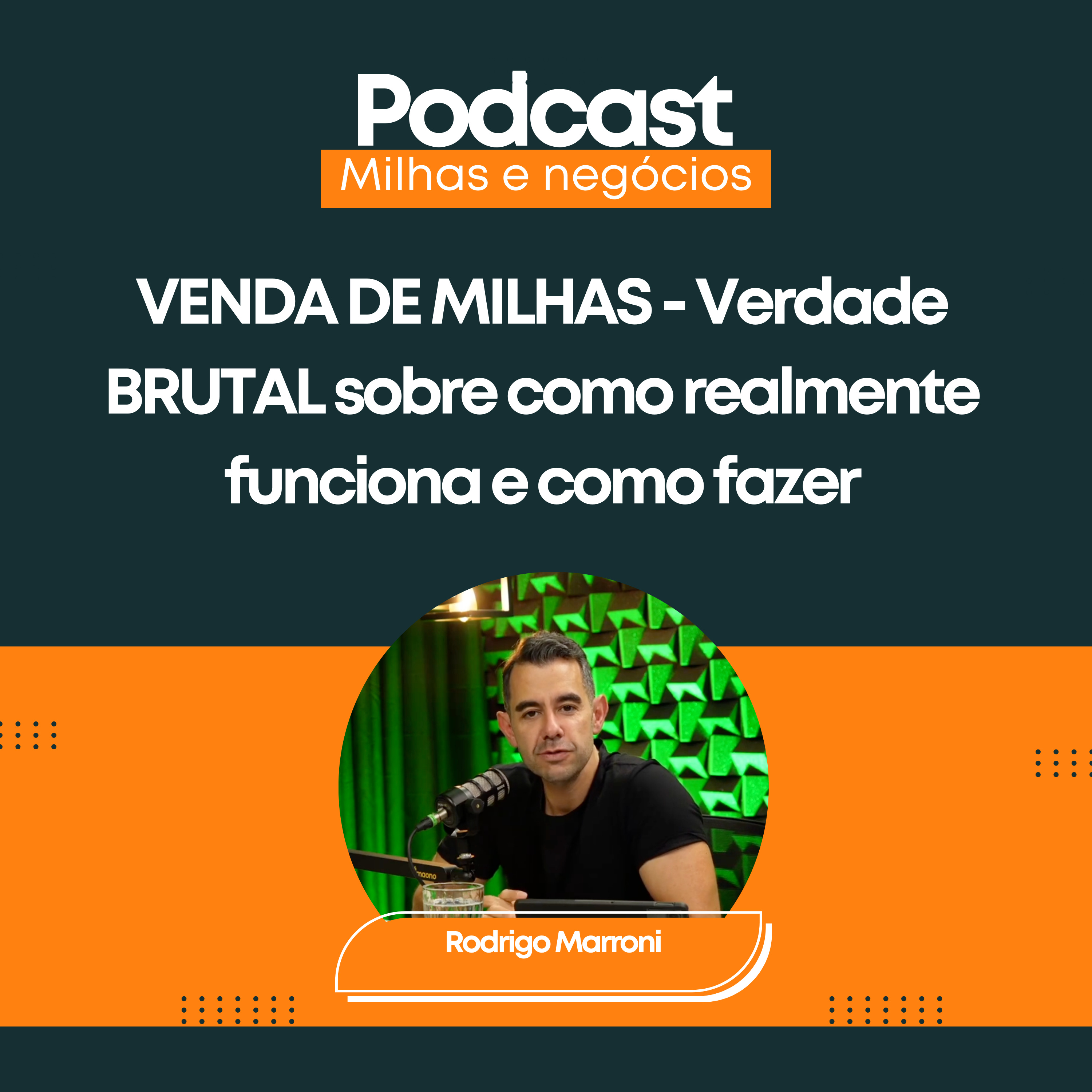 VENDA DE MILHAS - Verdade BRUTAL sobre como realmente funciona e como fazer episode artwork