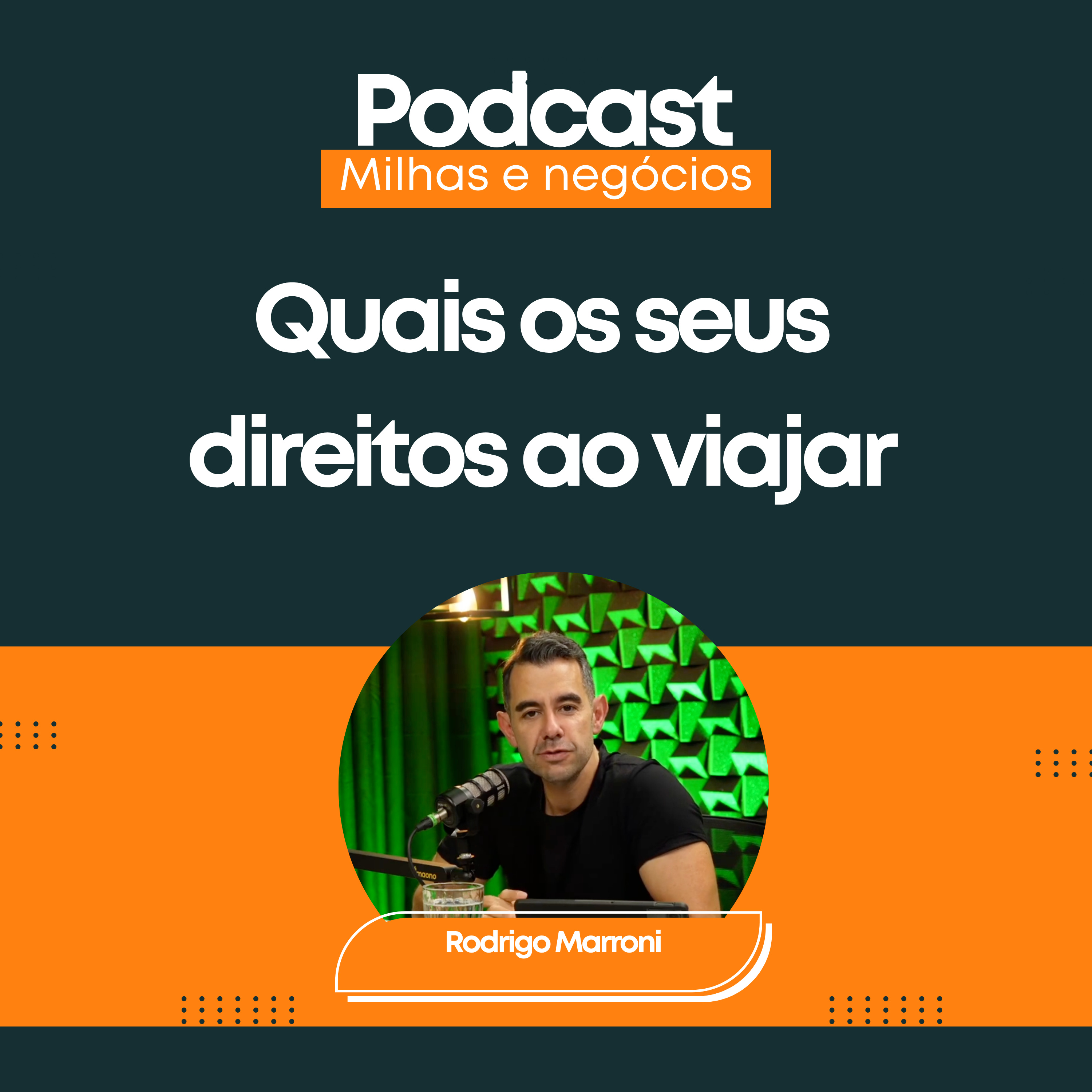 Quais os seus direitos ao viajar? DIREITO DO PASSAGEIRO COM GABRIEL QUEVEDO - PODCAST episode artwork