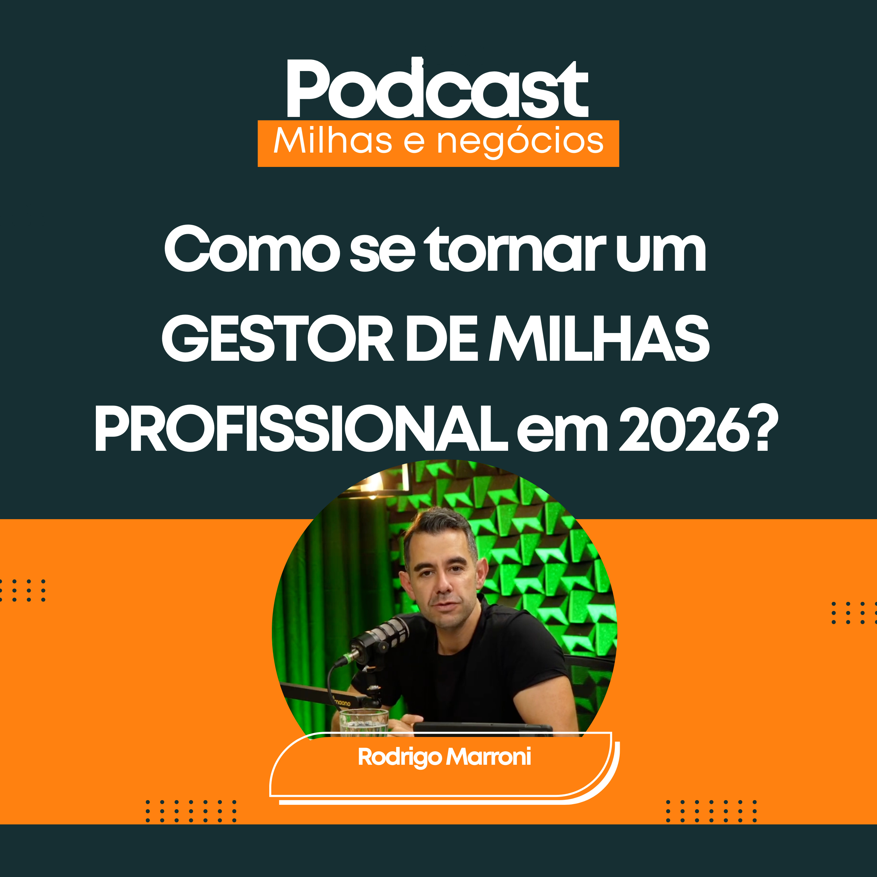Como se tornar um GESTOR DE MILHAS PROFISSIONAL em 2026? episode artwork