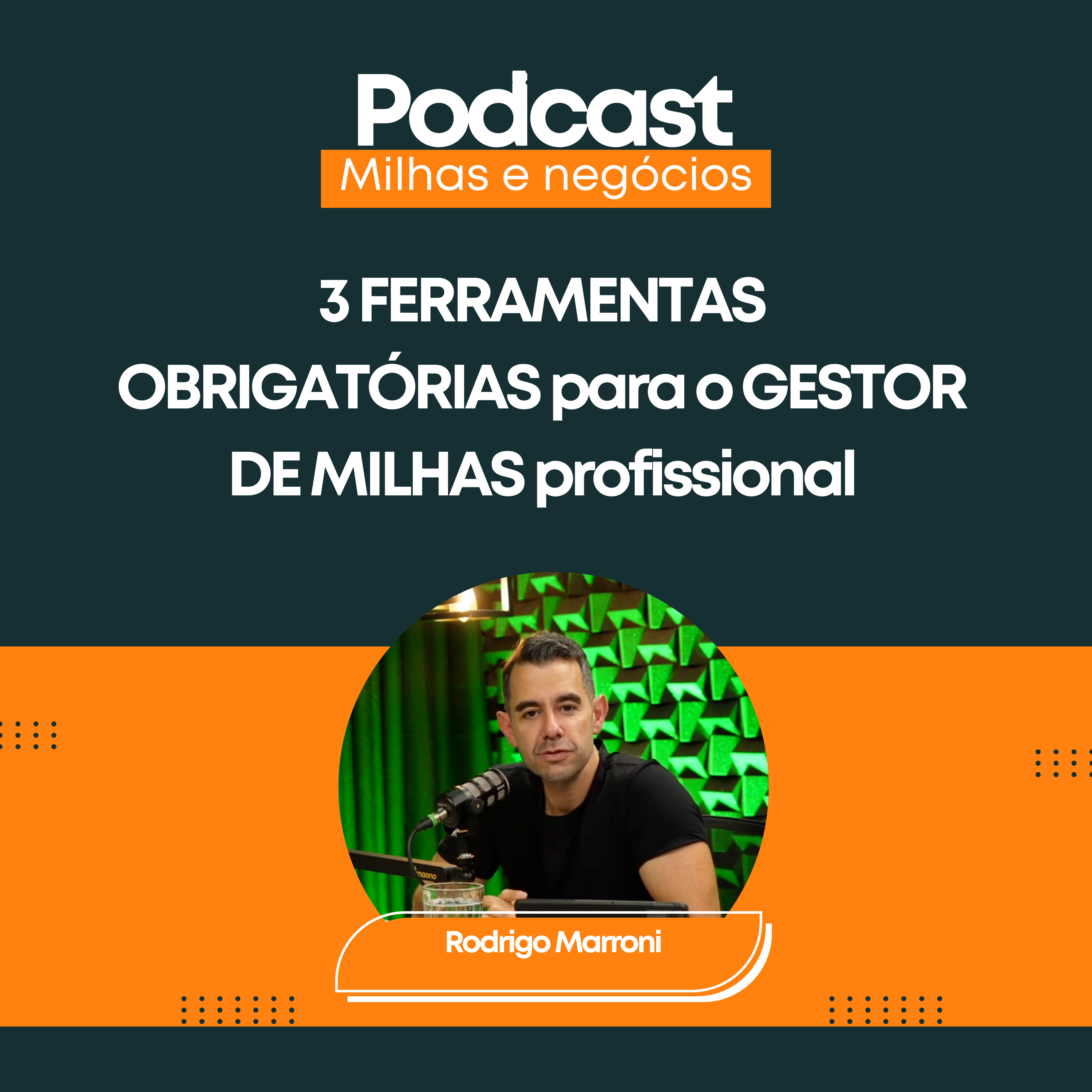 3 FERRAMENTAS OBRIGATÓRIAS para o GESTOR DE MILHAS profissional episode artwork