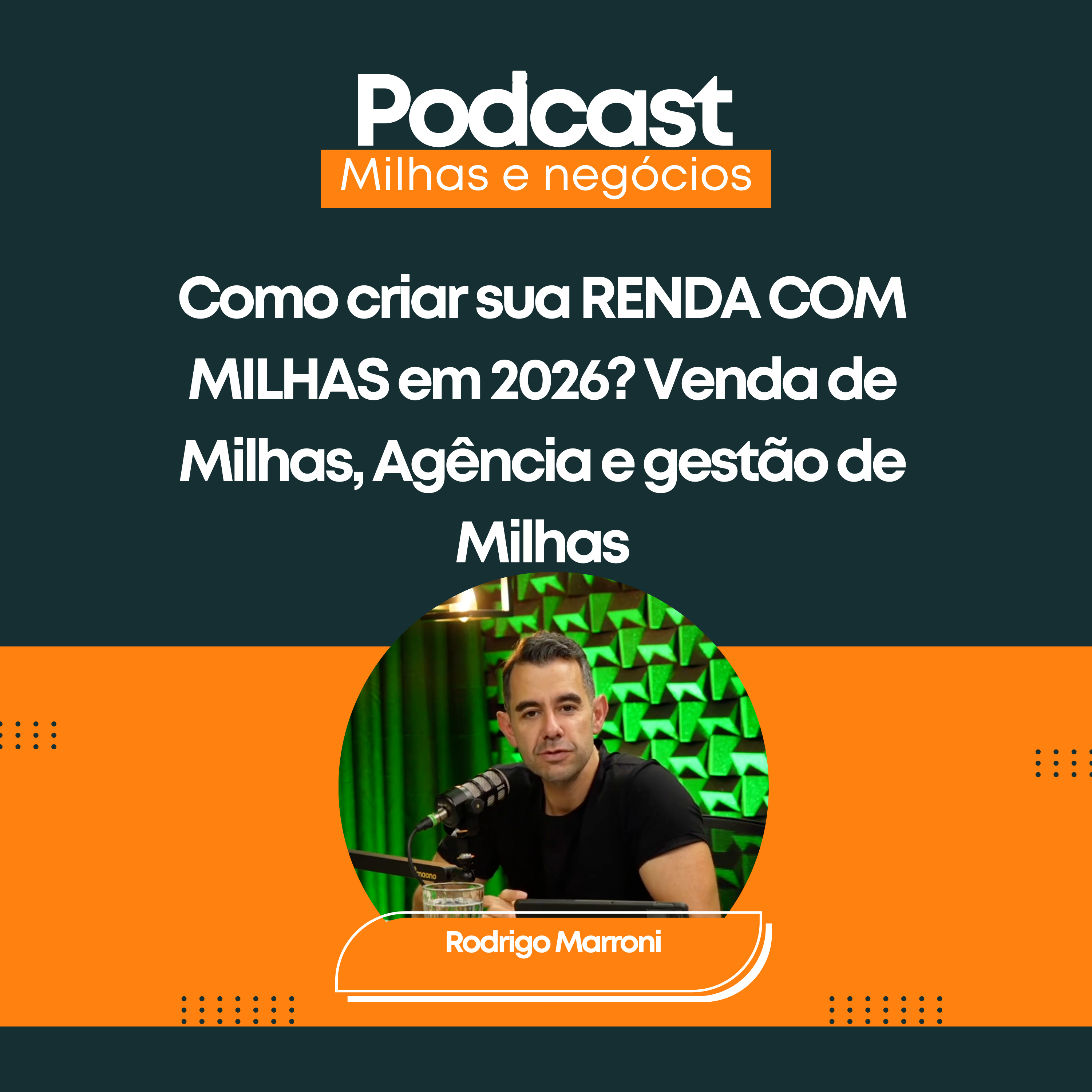 Como criar sua RENDA COM MILHAS em 2026? Venda de Milhas, Agência e gestão de Milhas episode artwork