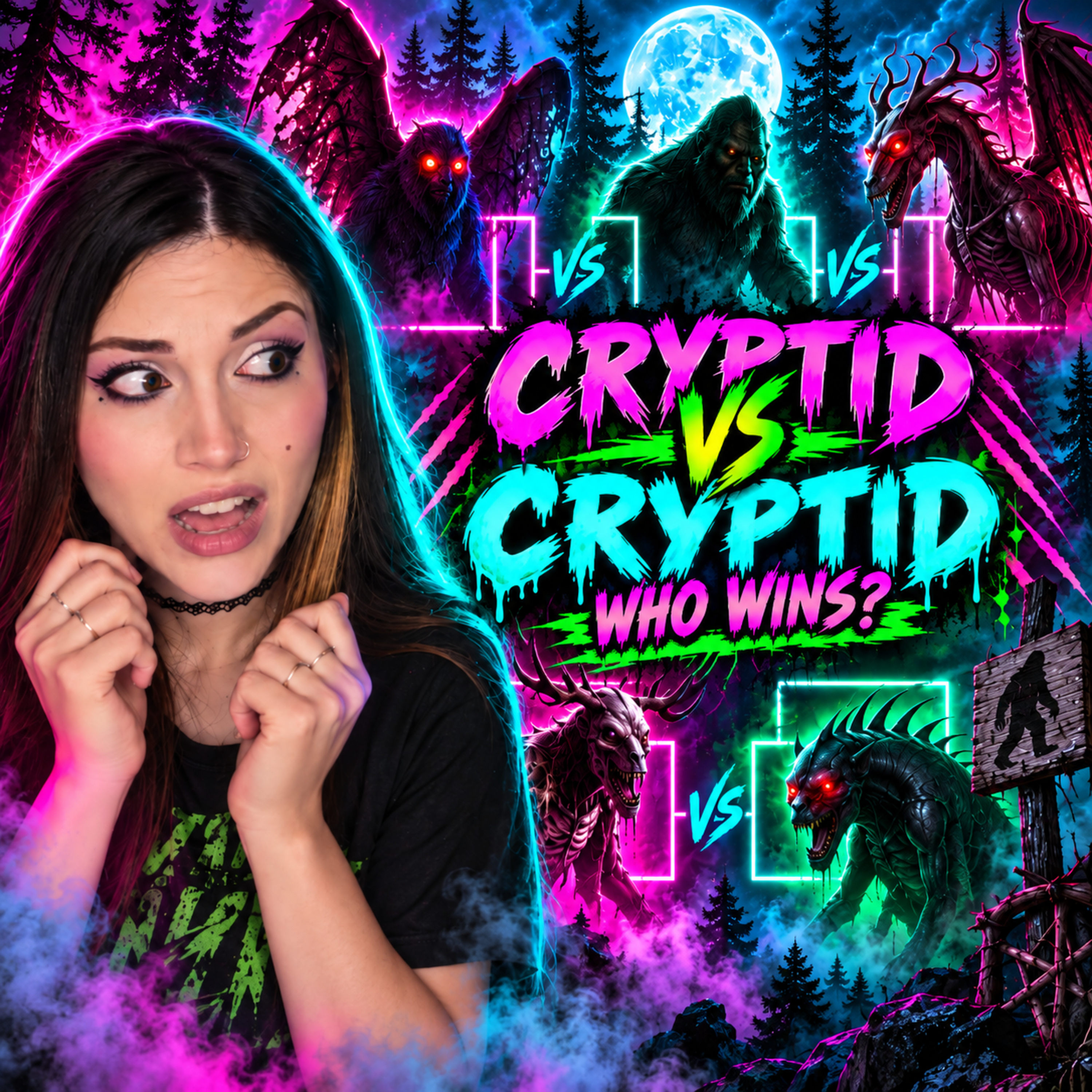 Cryptid vs Cryptid: Who Would Actually Win? episode artwork