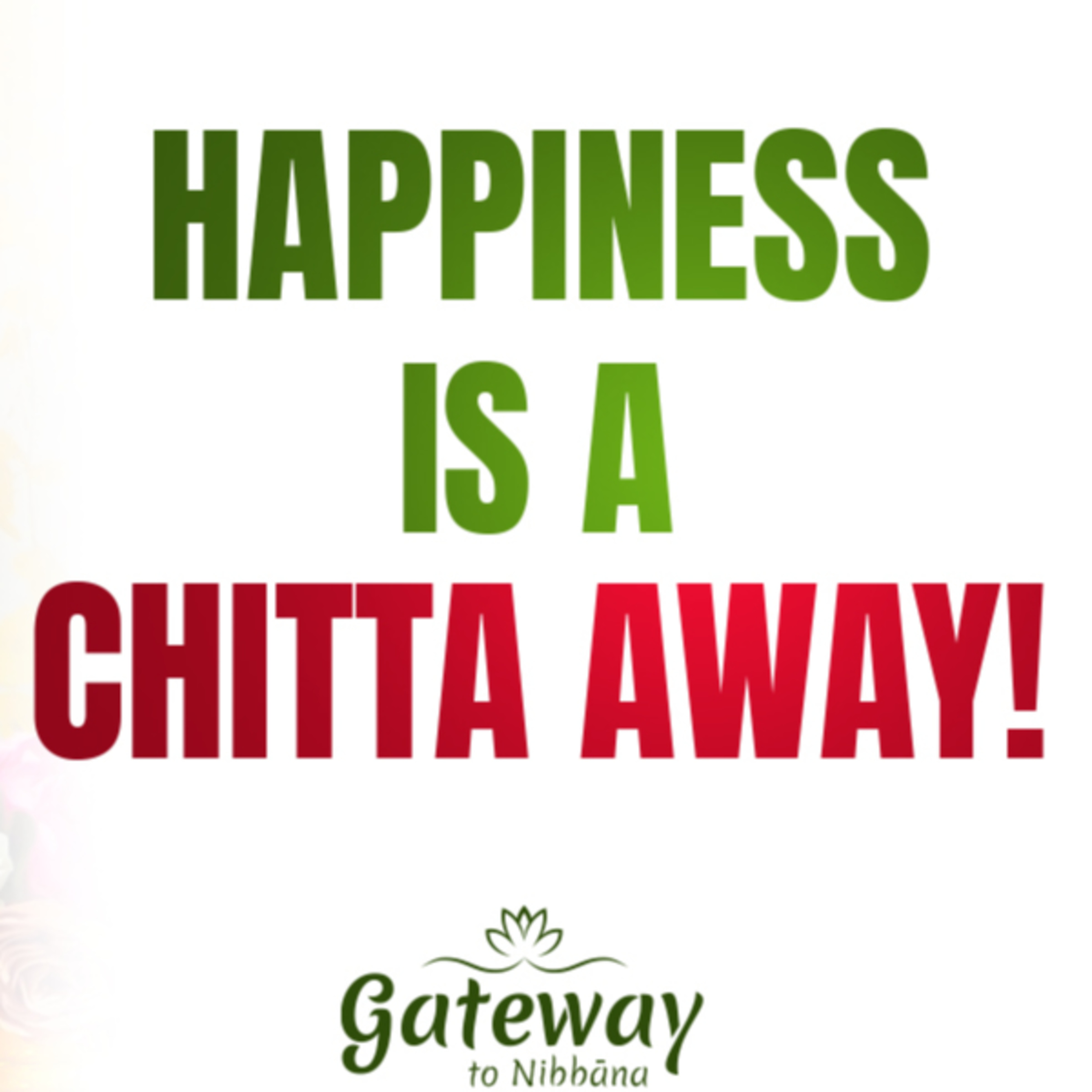 Happiness is a citta away!