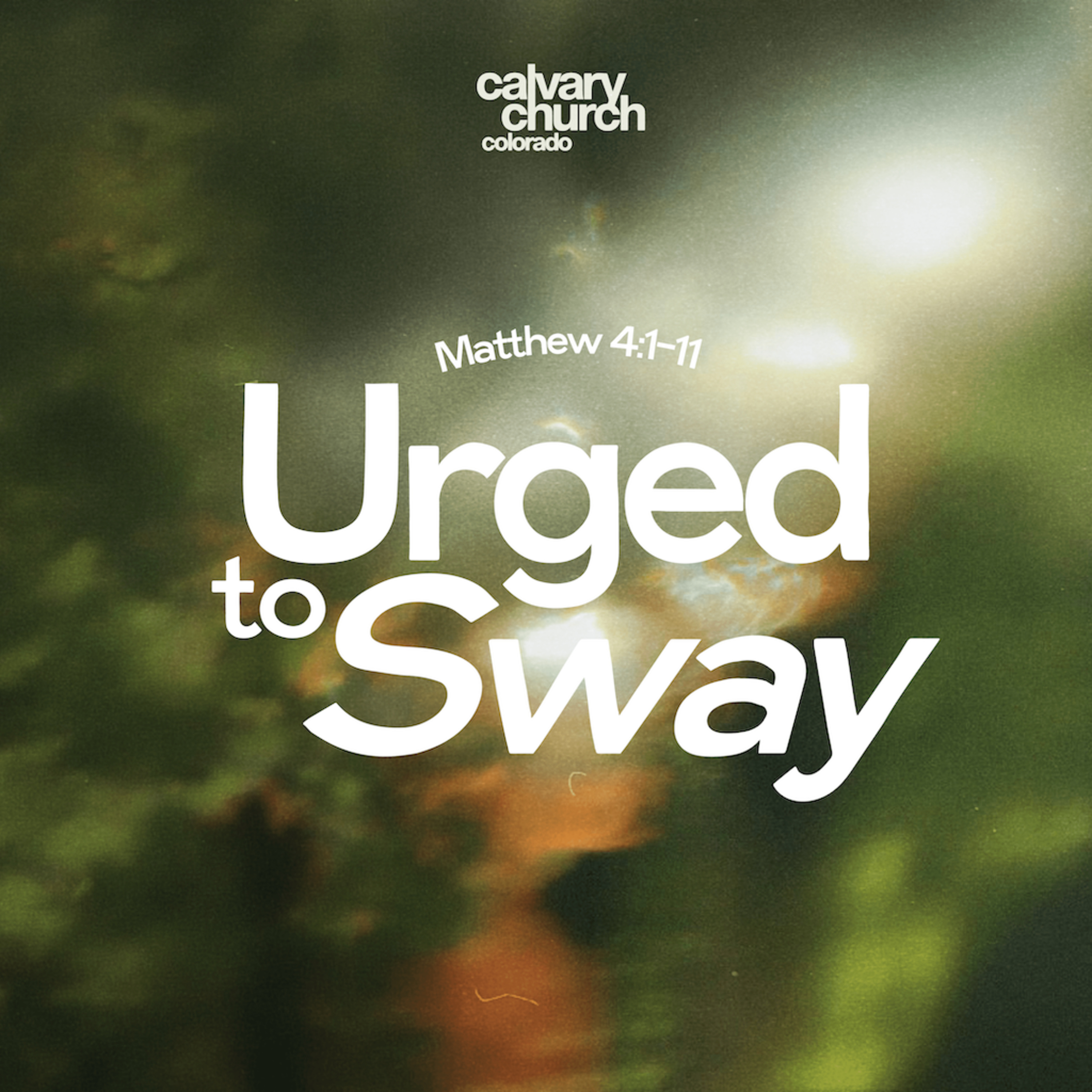 #20260520 - Urged To Sway - Matthew 4:1-11 episode artwork