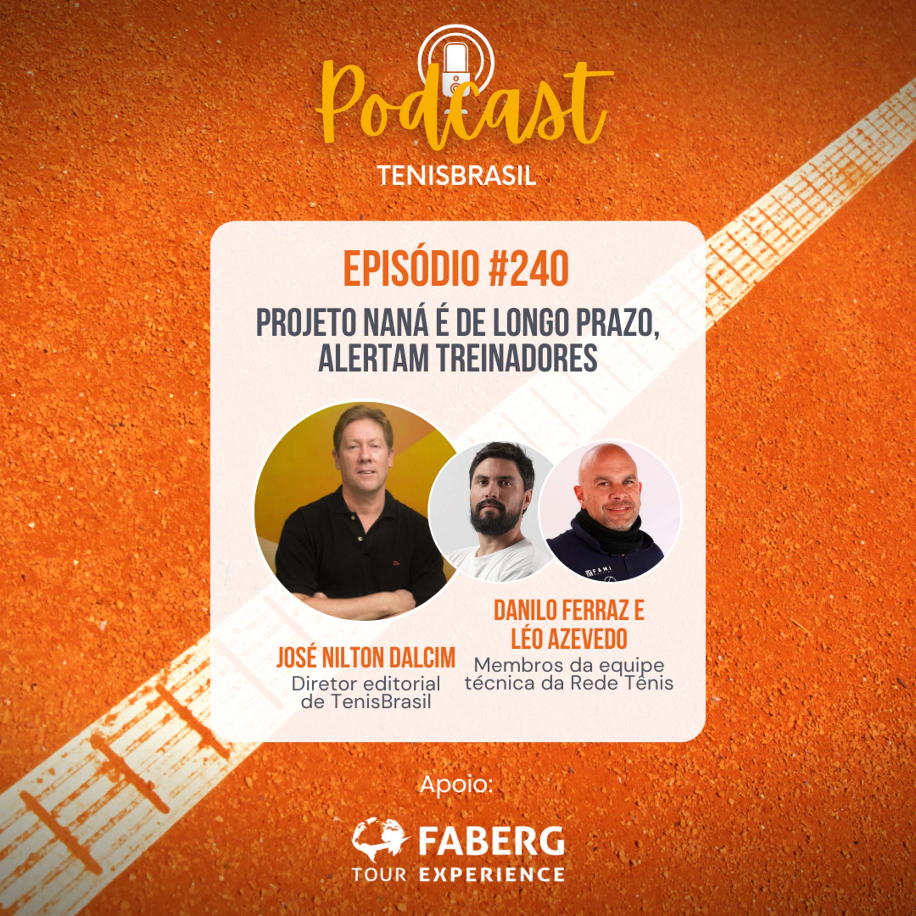 🎙240 - Projeto Naná é de longo prazo, alertam treinadores