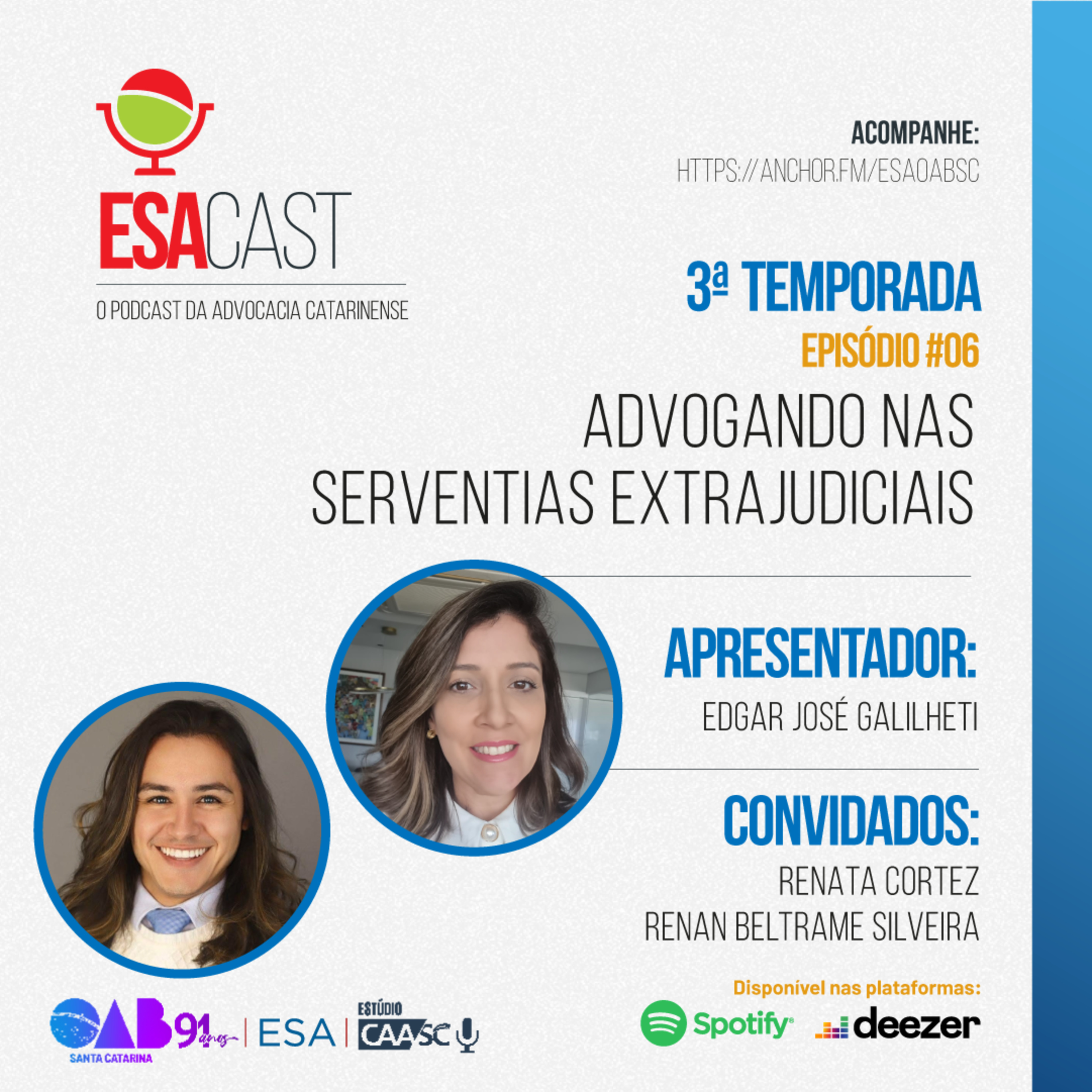 ESACast - o podcast da Advocacia Catarinense