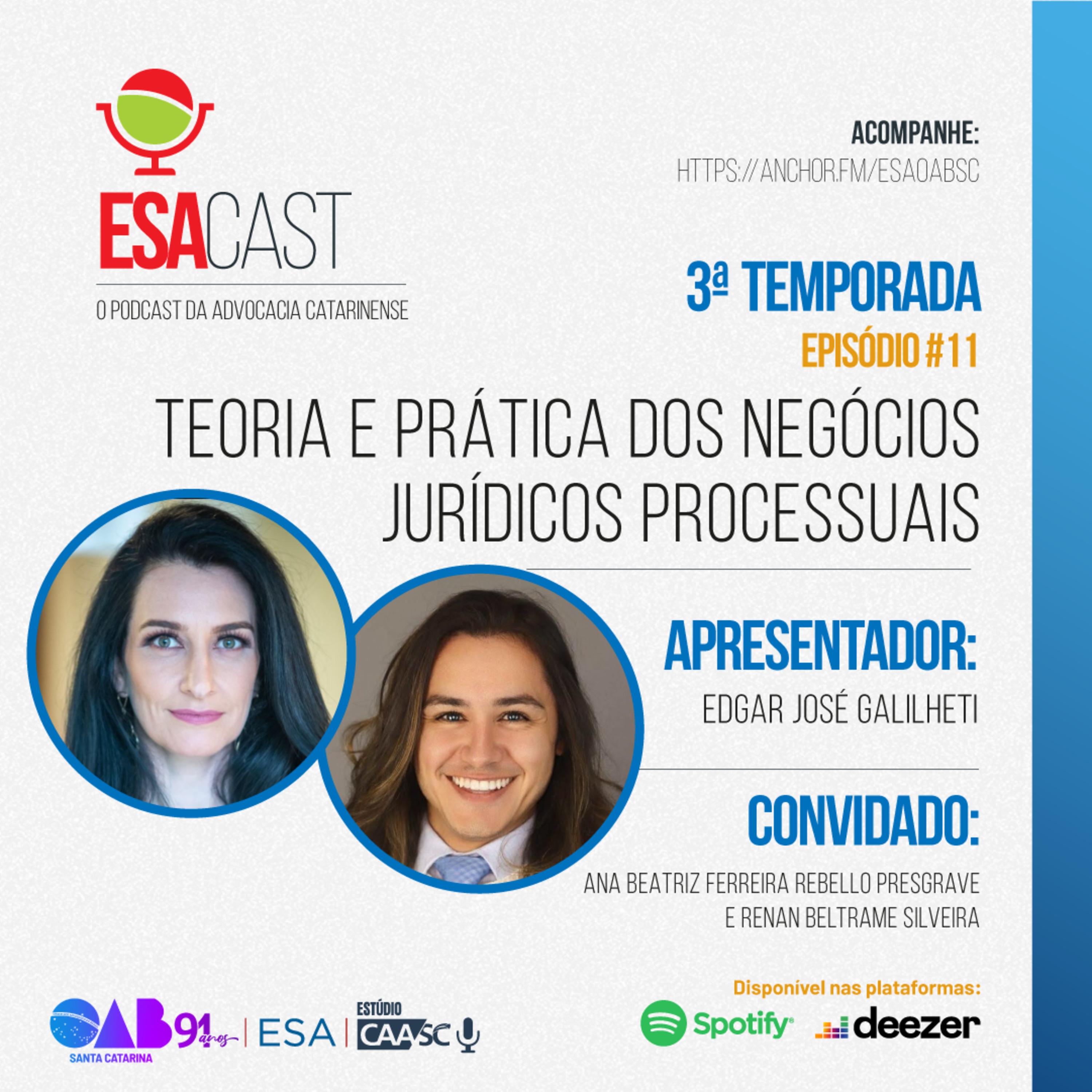 ESACast - o podcast da Advocacia Catarinense