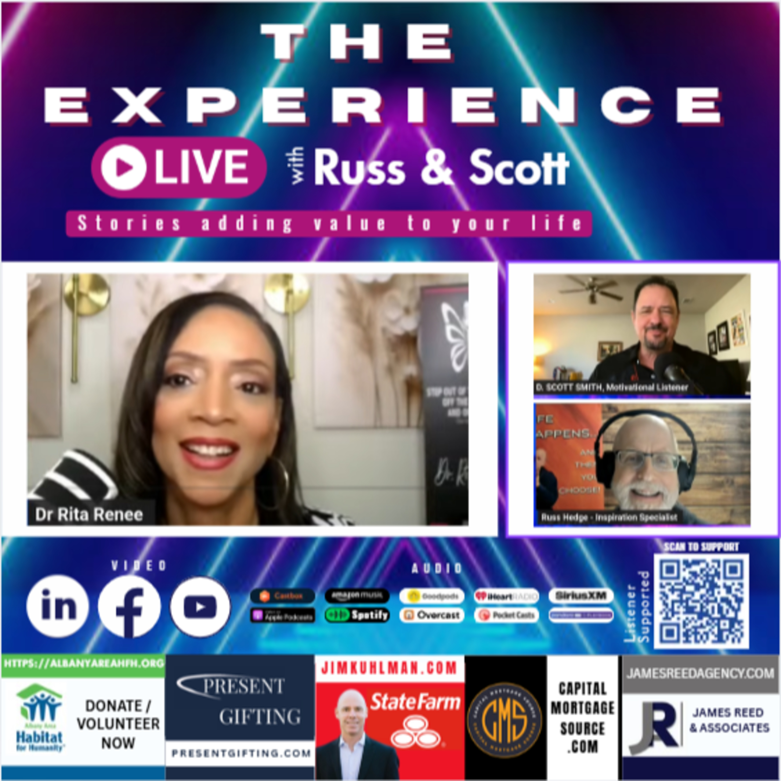 Finding Your Voice and Leading With Purpose: Building Confidence, Authenticity, and Influence | The Experience Live with Russ & Scott episode artwork