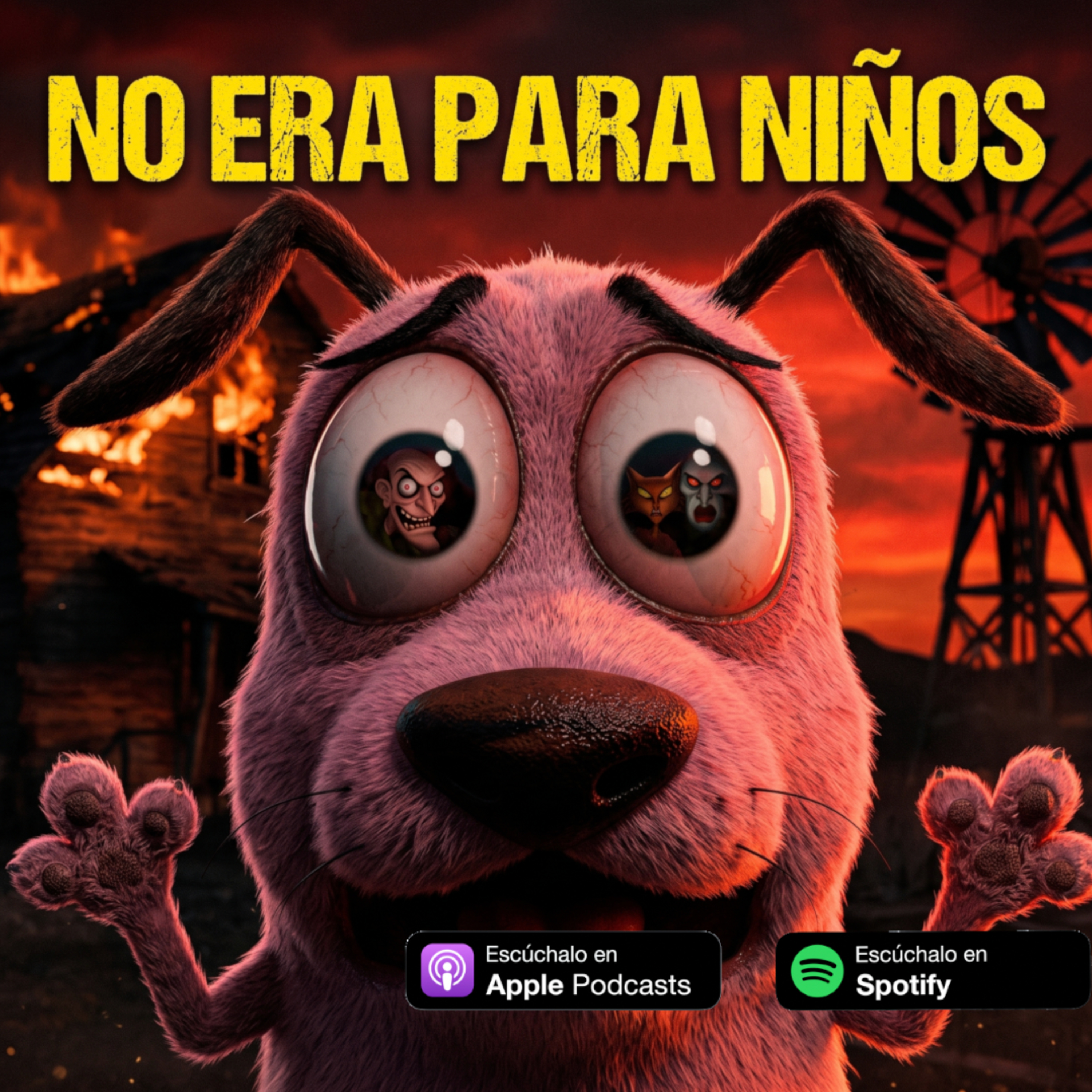 El Trauma de tu Infancia: El Lado Oscuro de Coraje el Perro Cobarde 🐕👁️
