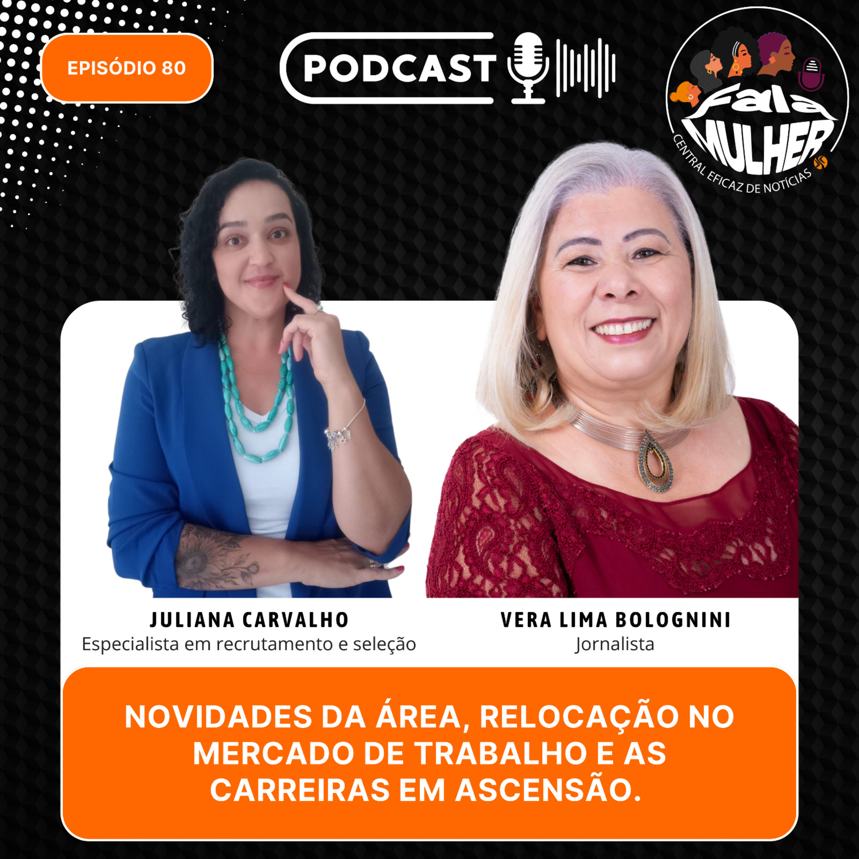 Carreiras profissionais em ascensão e recolocação no mercado de trabalho episode artwork