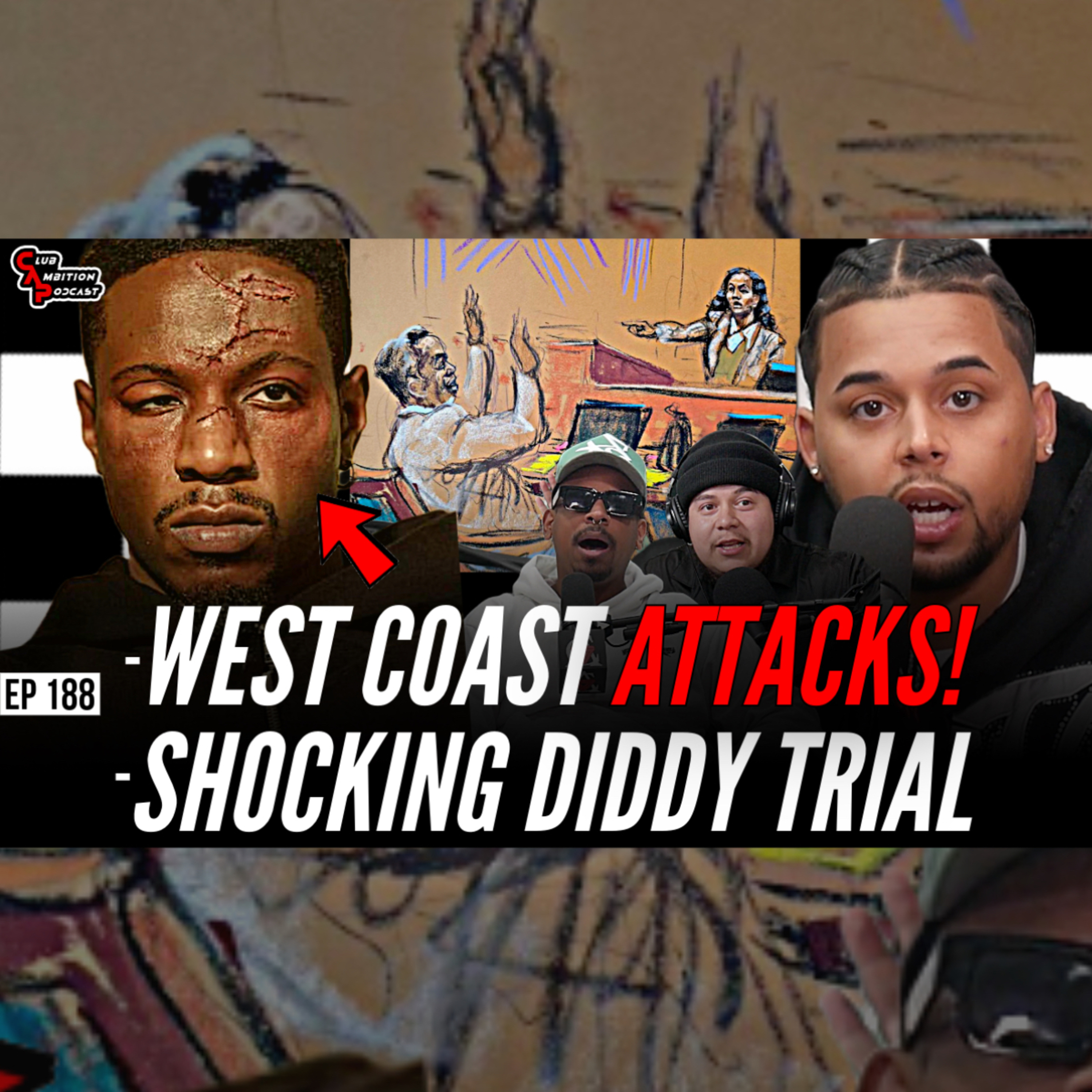 West Coast ATTACKS Joey Bada$$, SHOCKING Diddy Trial Update, Meg Responds To Tory! | Episode 188 episode artwork
