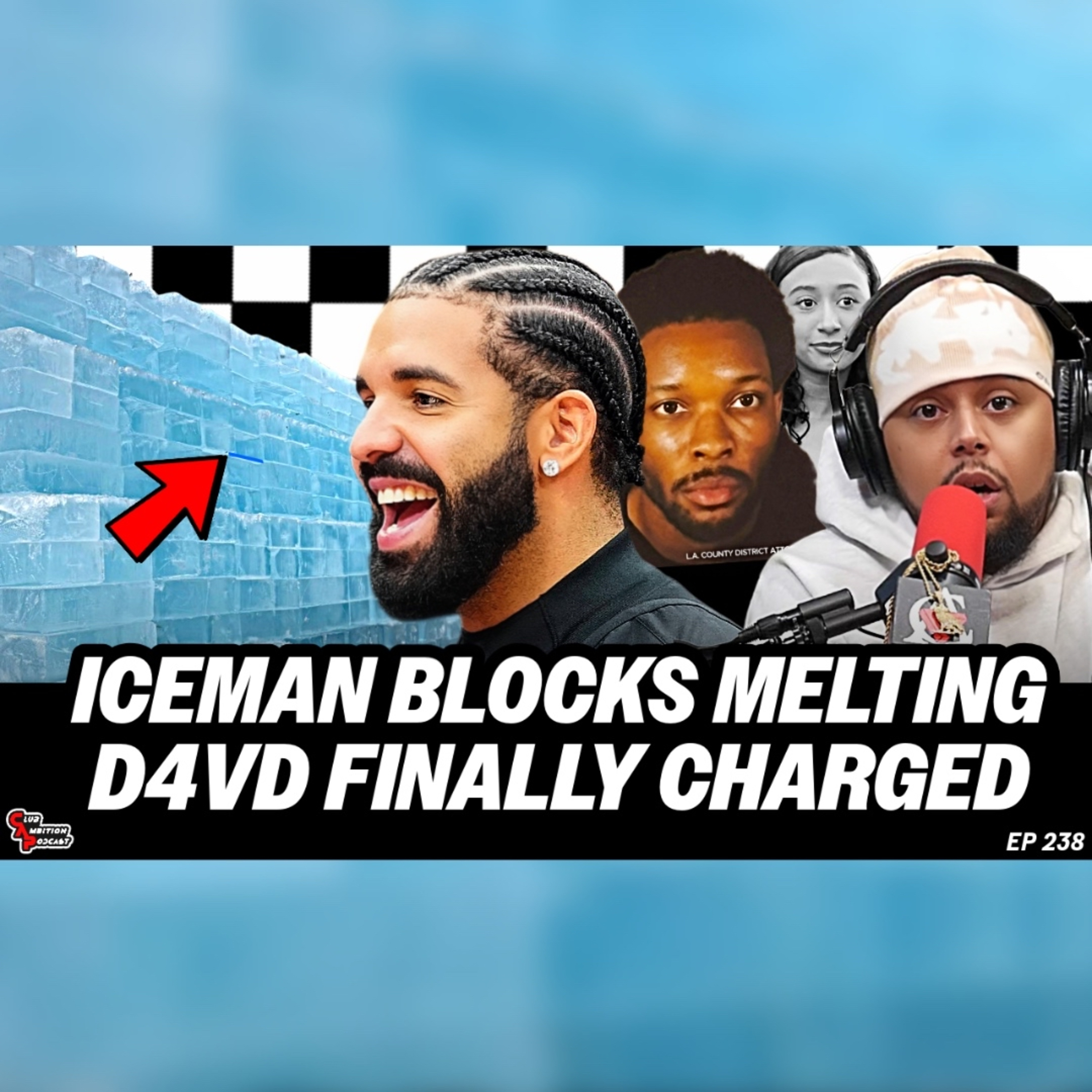 Drake’s ICEMAN Album Hidden Release Ice Blocks Melting, d4vd Charged For Celeste | Episode 238 episode artwork