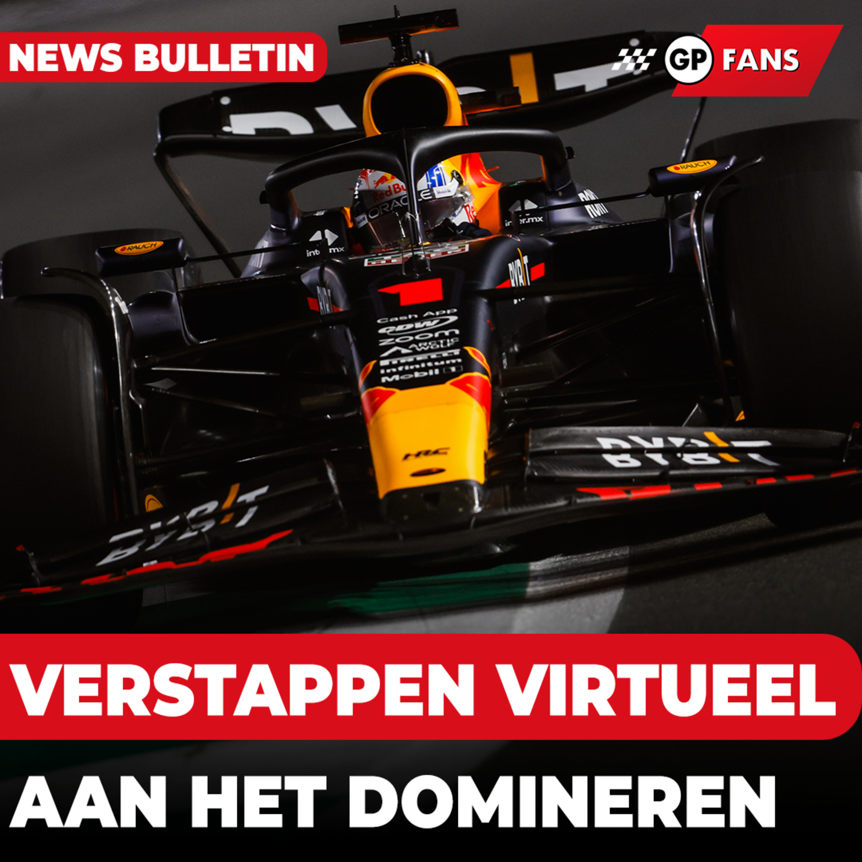 Verstappen virtueel aan het domineren, McLaren neemt afscheid van kopstuk | GPFans News episode artwork