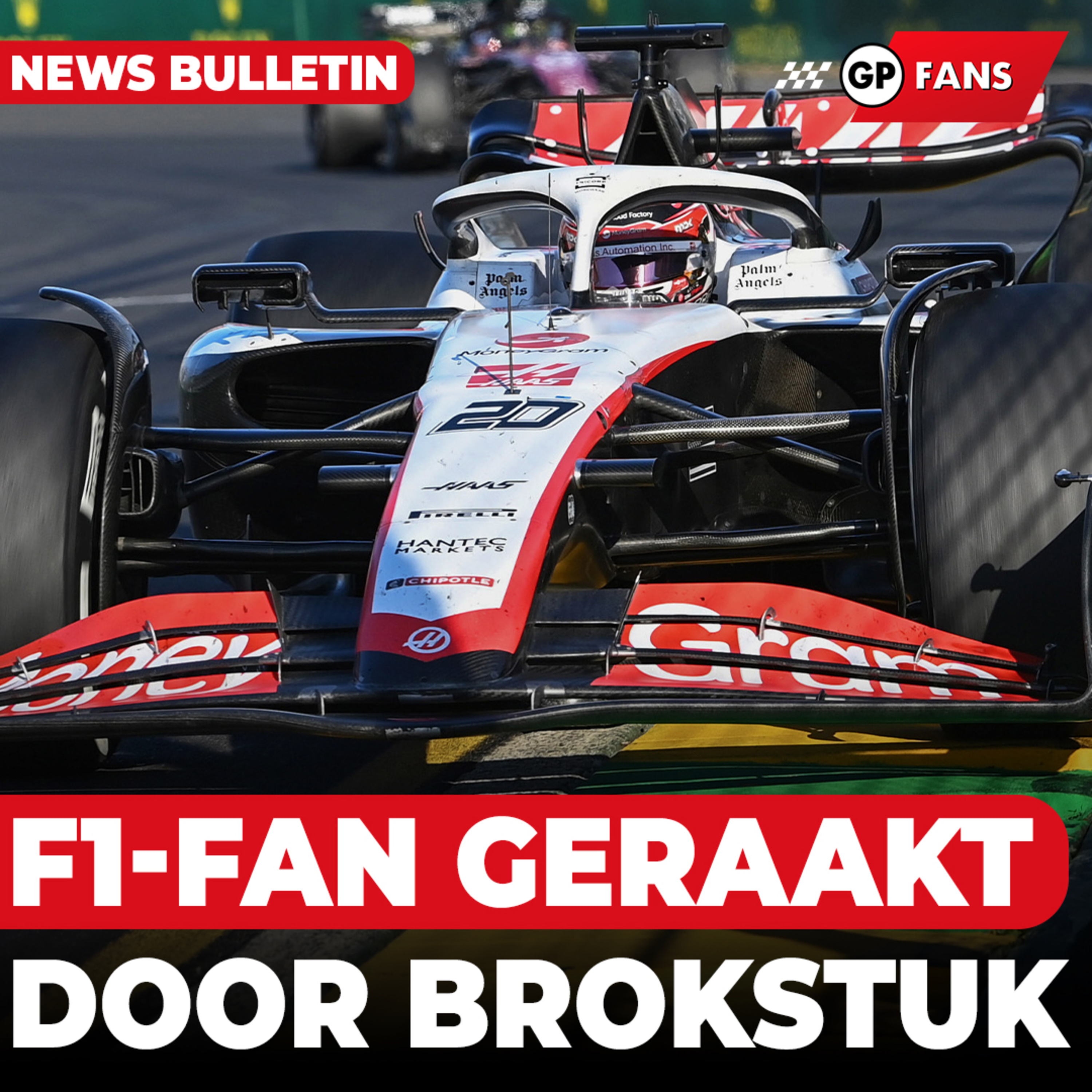 Doornbos over De Vries: ''Zoveel tijd krijg je niet van Red Bull'', F1-fan geraakt door brokstuk | GPFans News episode artwork