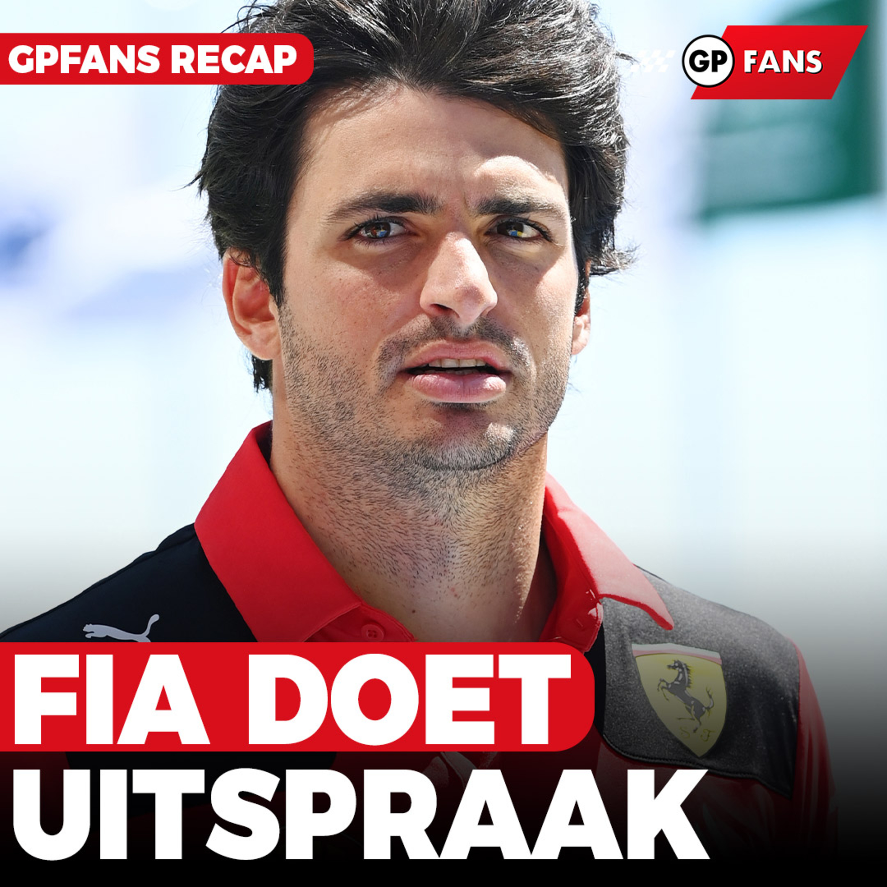 FIA doet uitspraak straf Sainz, 'Verstappen kan ook kampioen worden voor Ferrari' | GPFans Recap episode artwork