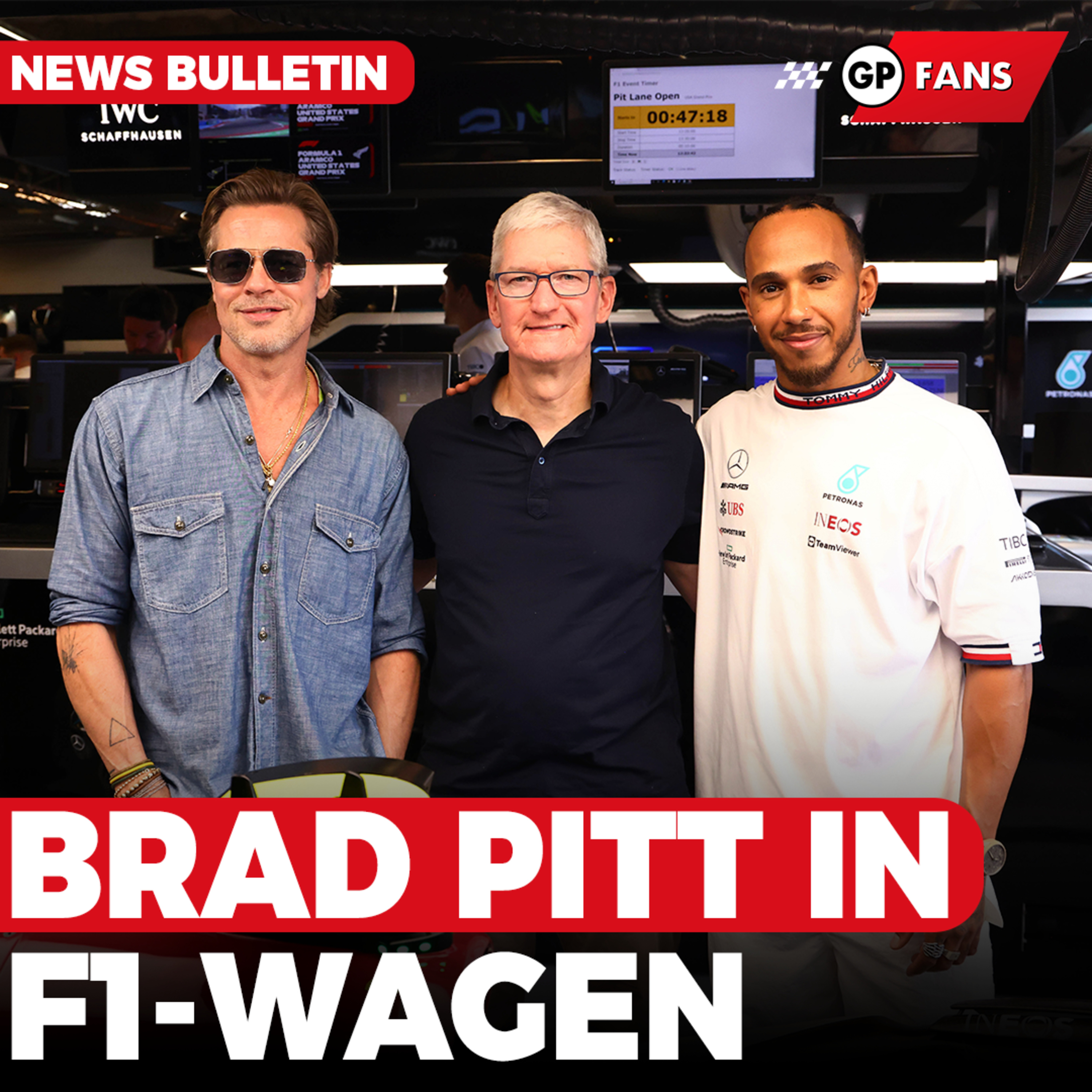 Mercedes bezig met aangepaste F1-auto, Verstappen ontkent problemen met Russell | GPFans News episode artwork