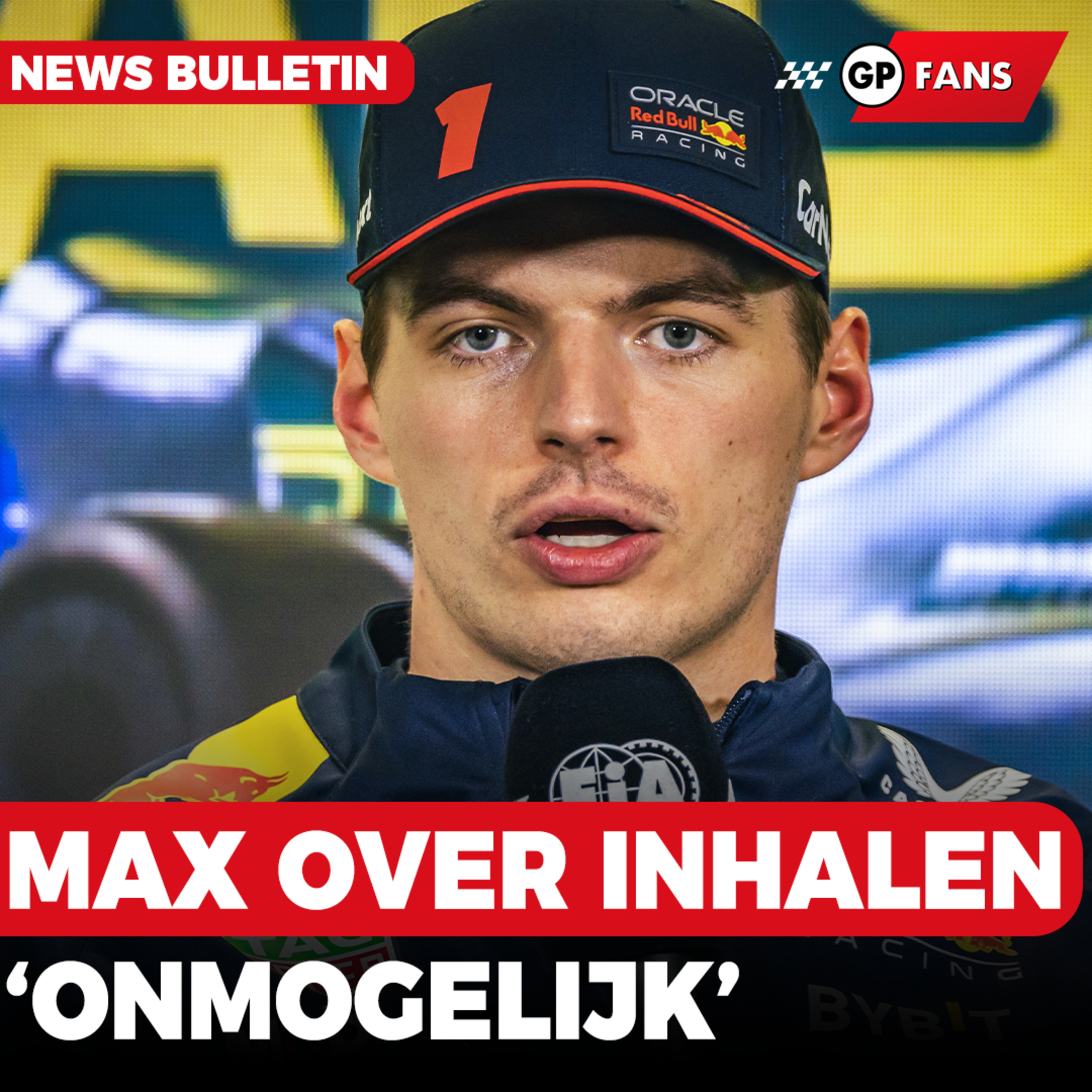 Verstappen over inhalen: ''geen mogelijkheid'', Nieuwe versnellingsbak Leclerc en De Vries l News episode artwork